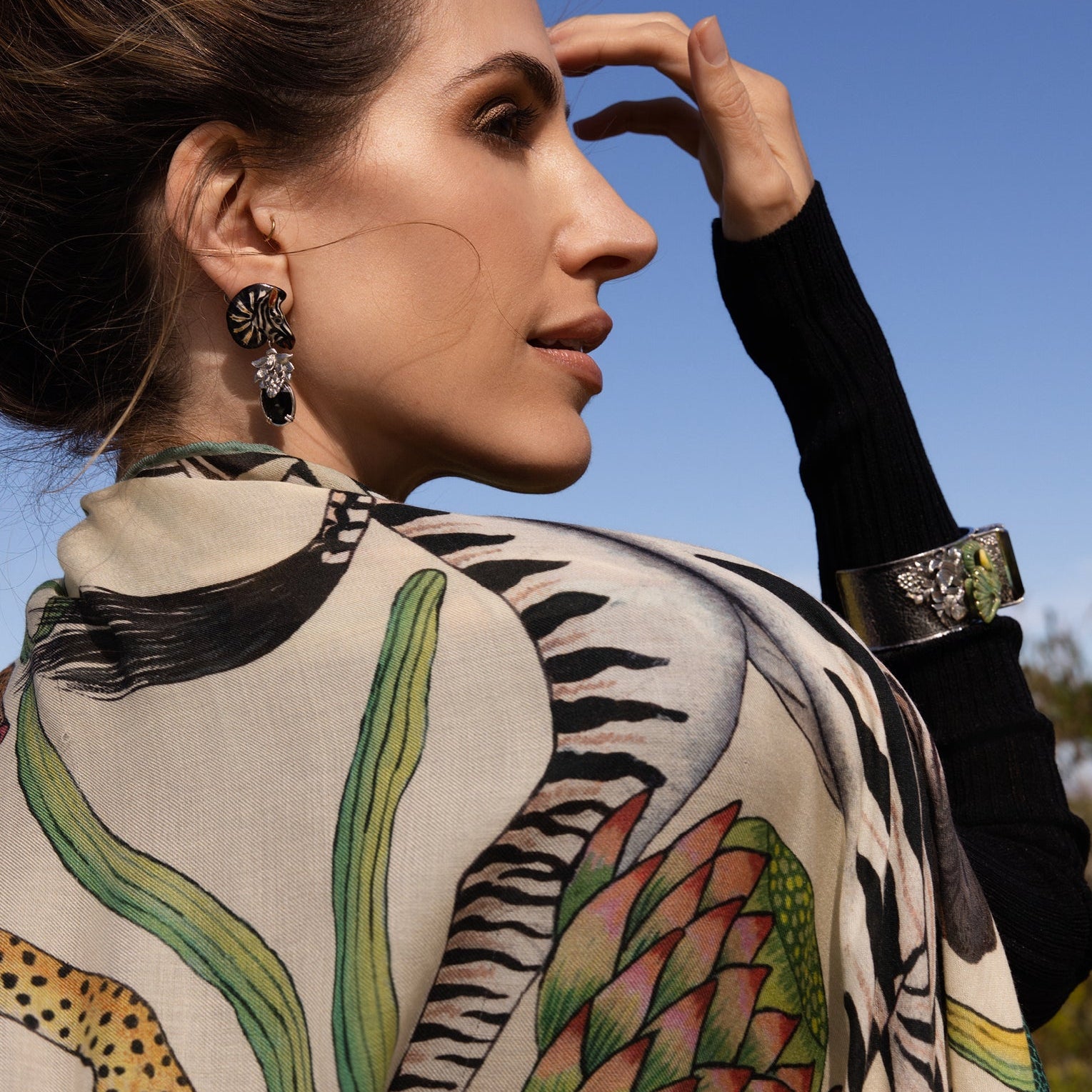 Protea Plains Safari Wrap - Stone