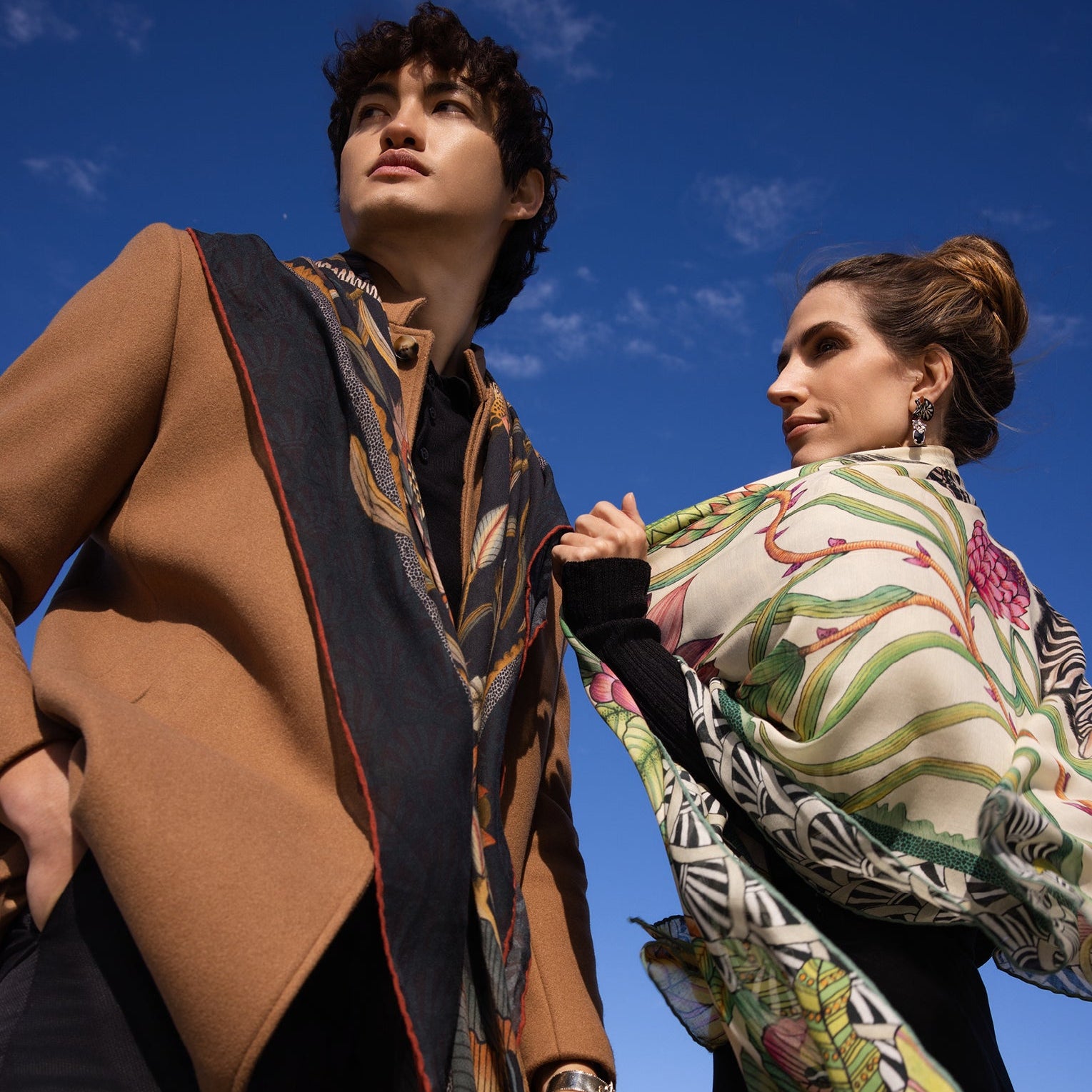 Protea Plains Safari Wrap - Stone