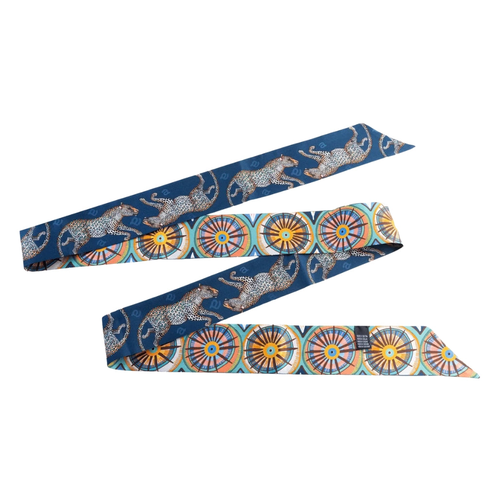 Cat Walk Silk Twill - Tanzanite