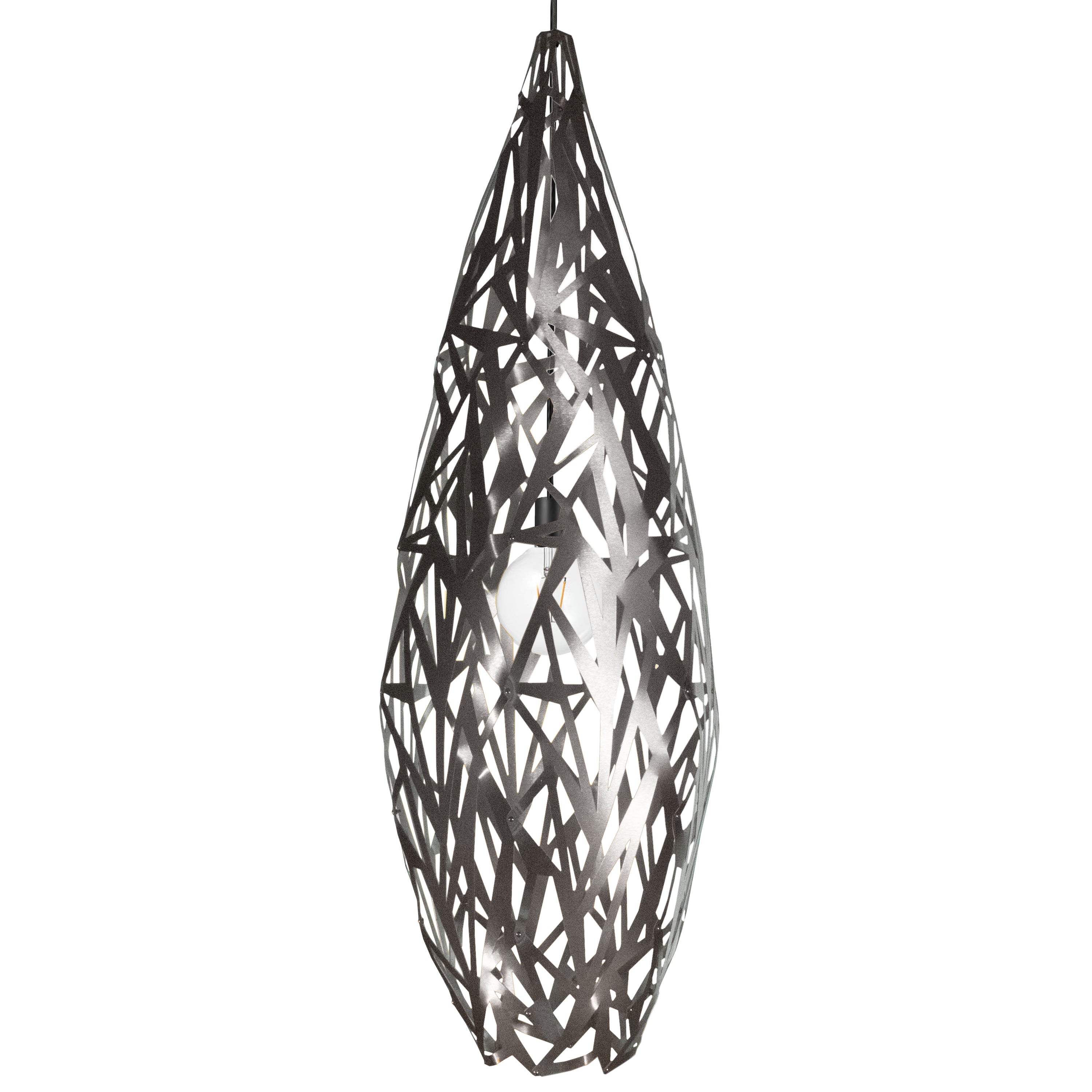 Cocoon Pendant Light - Silver