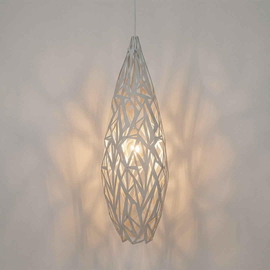 Cocoon Pendant Light - White