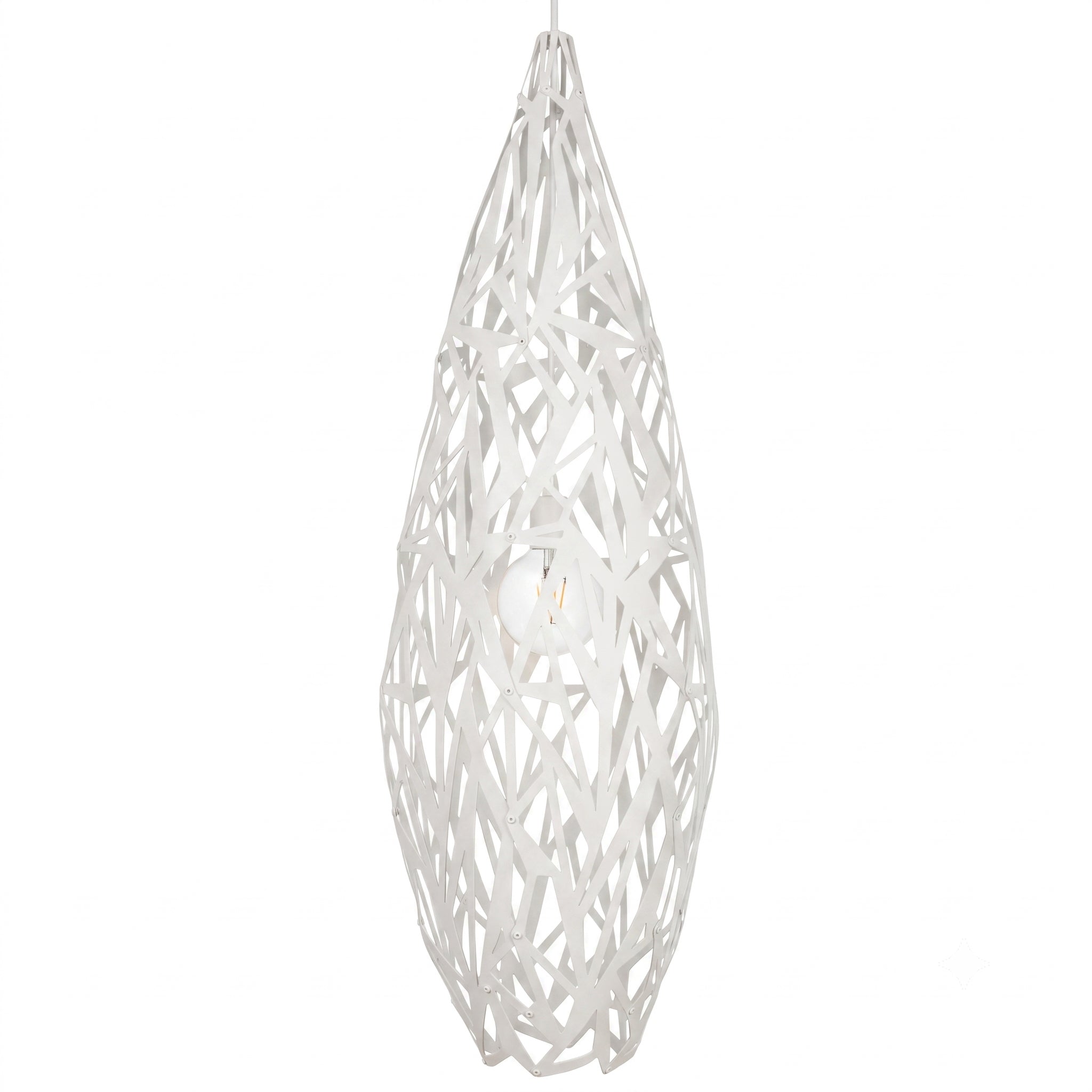 Cocoon Pendant Light - White