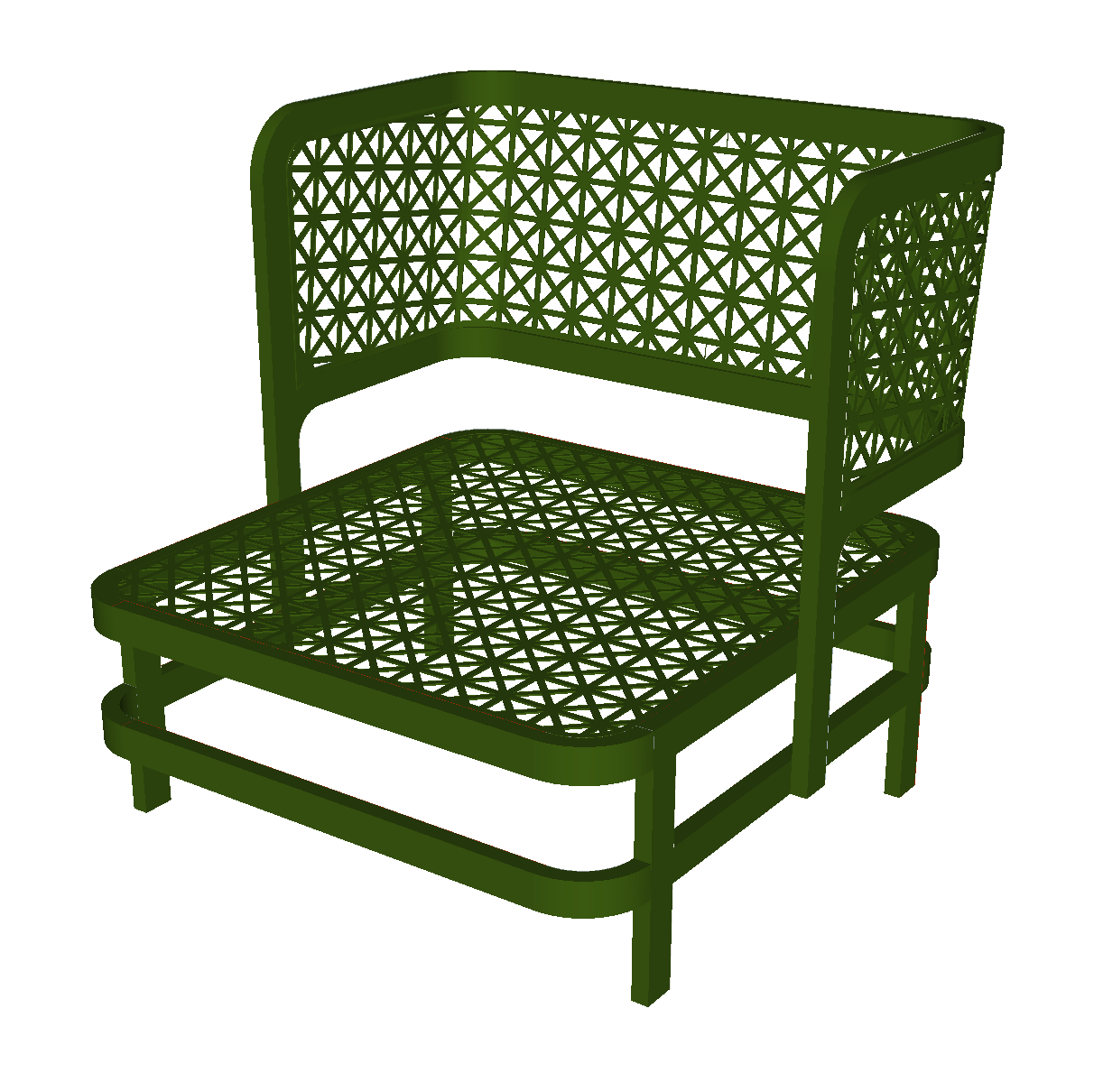 Ananas Chair - Olive