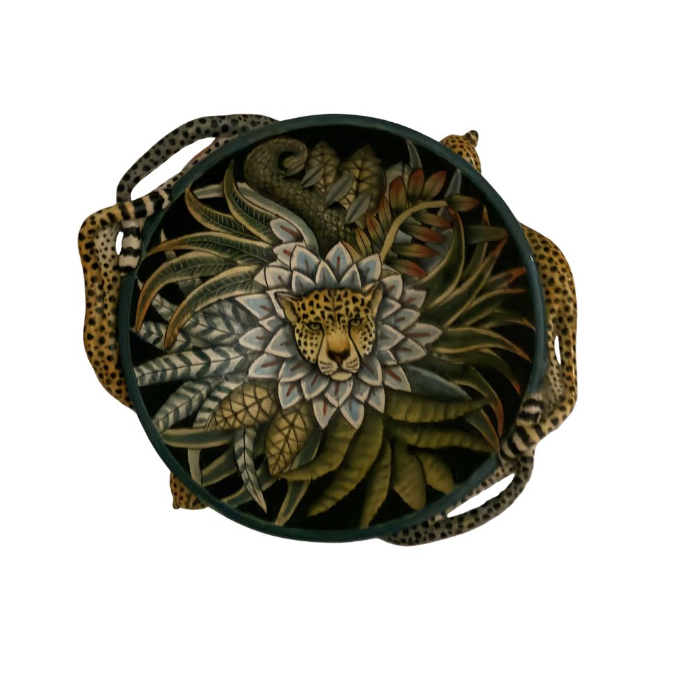 Ardmore Ceramic Art - Leopard Bowl