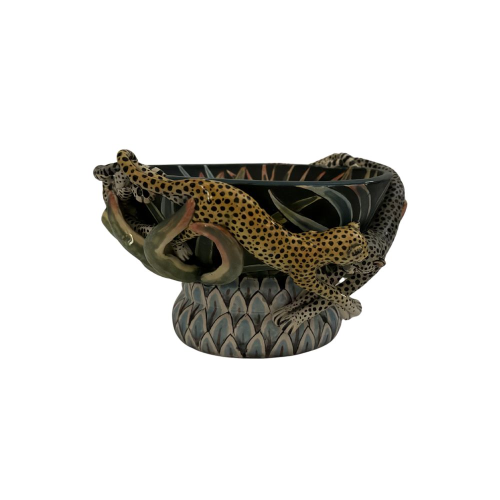 Ardmore Ceramic Art - Leopard Bowl