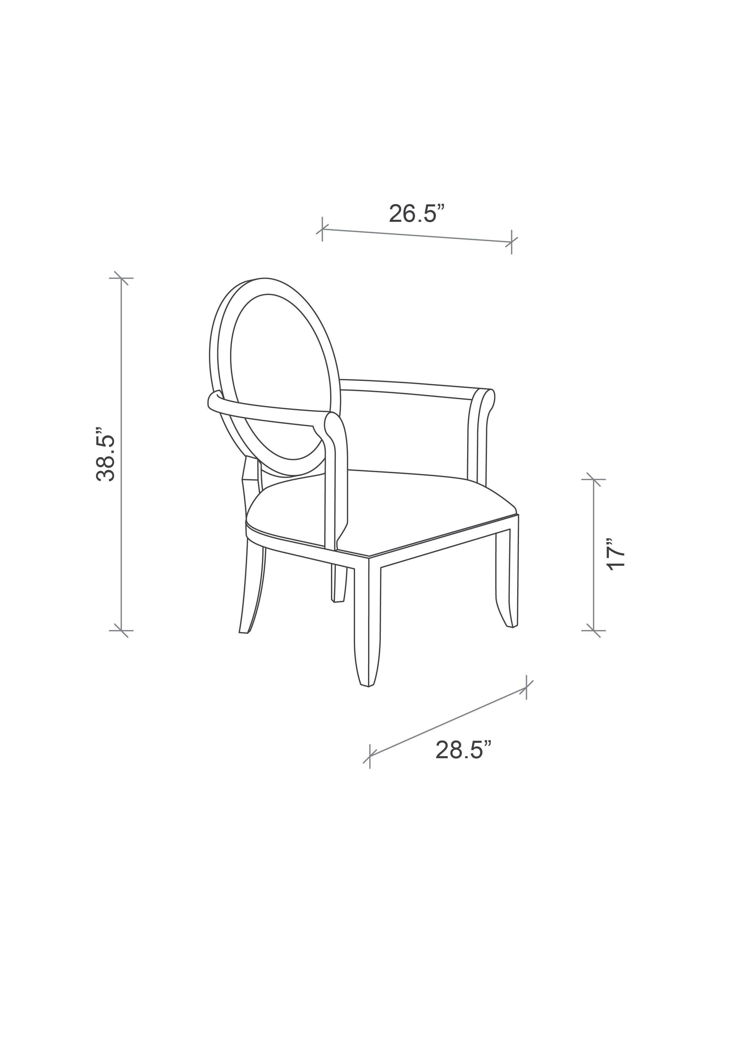 Wildebeest Hide Manhattan Chair