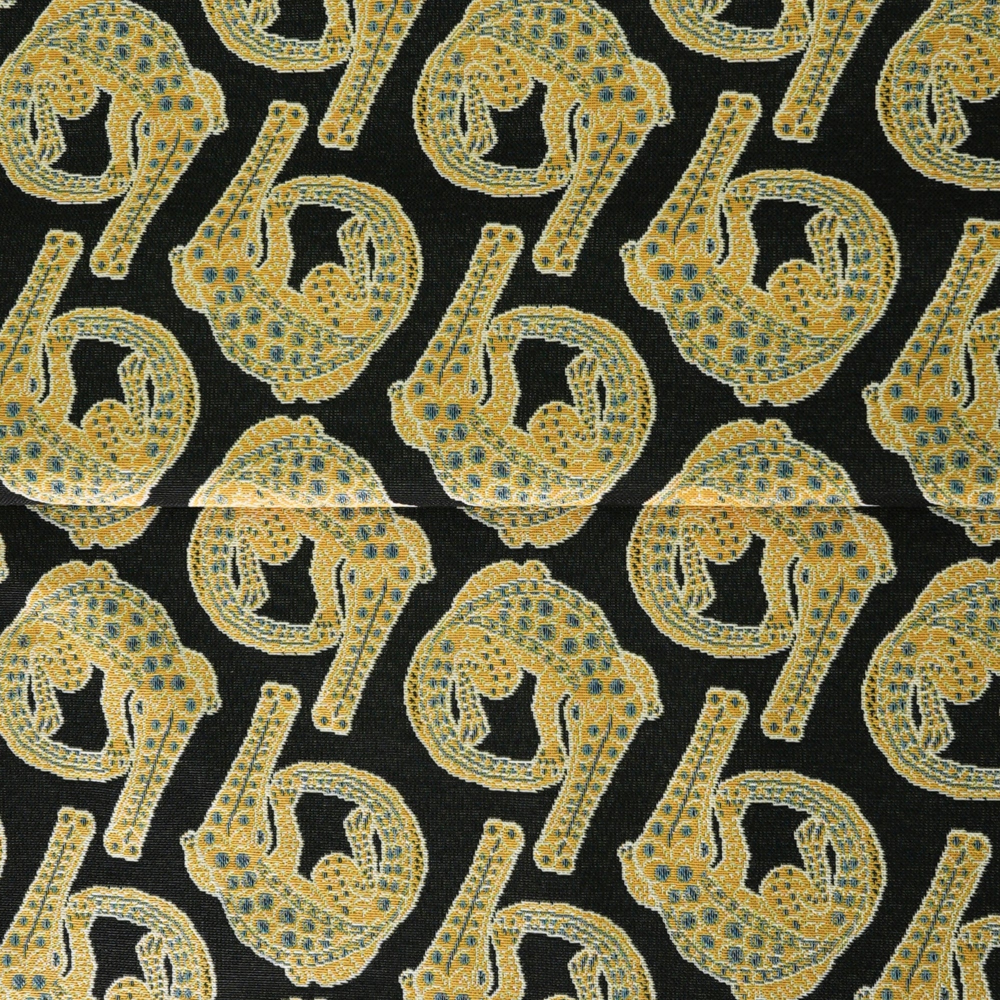 Croco Jacquard Fabric - Limelight