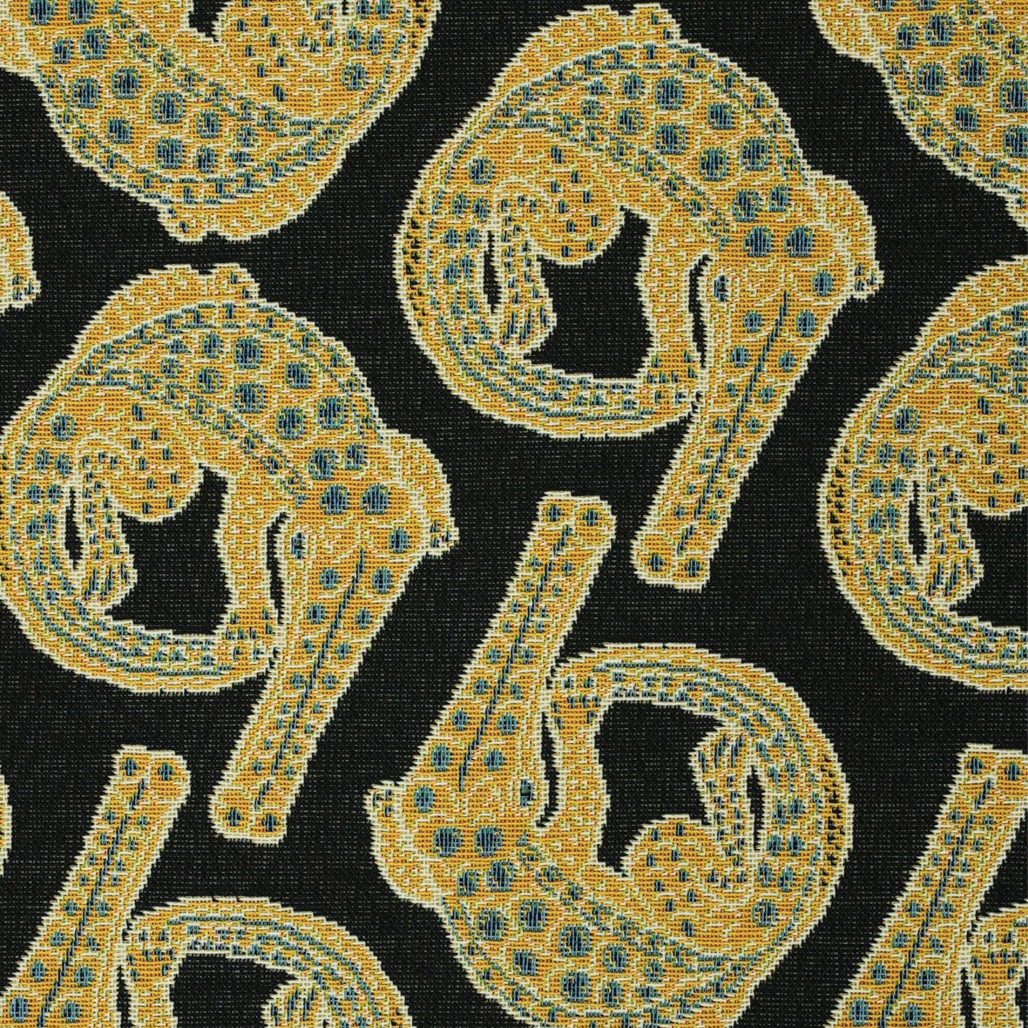 Croco Jacquard Fabric - Limelight