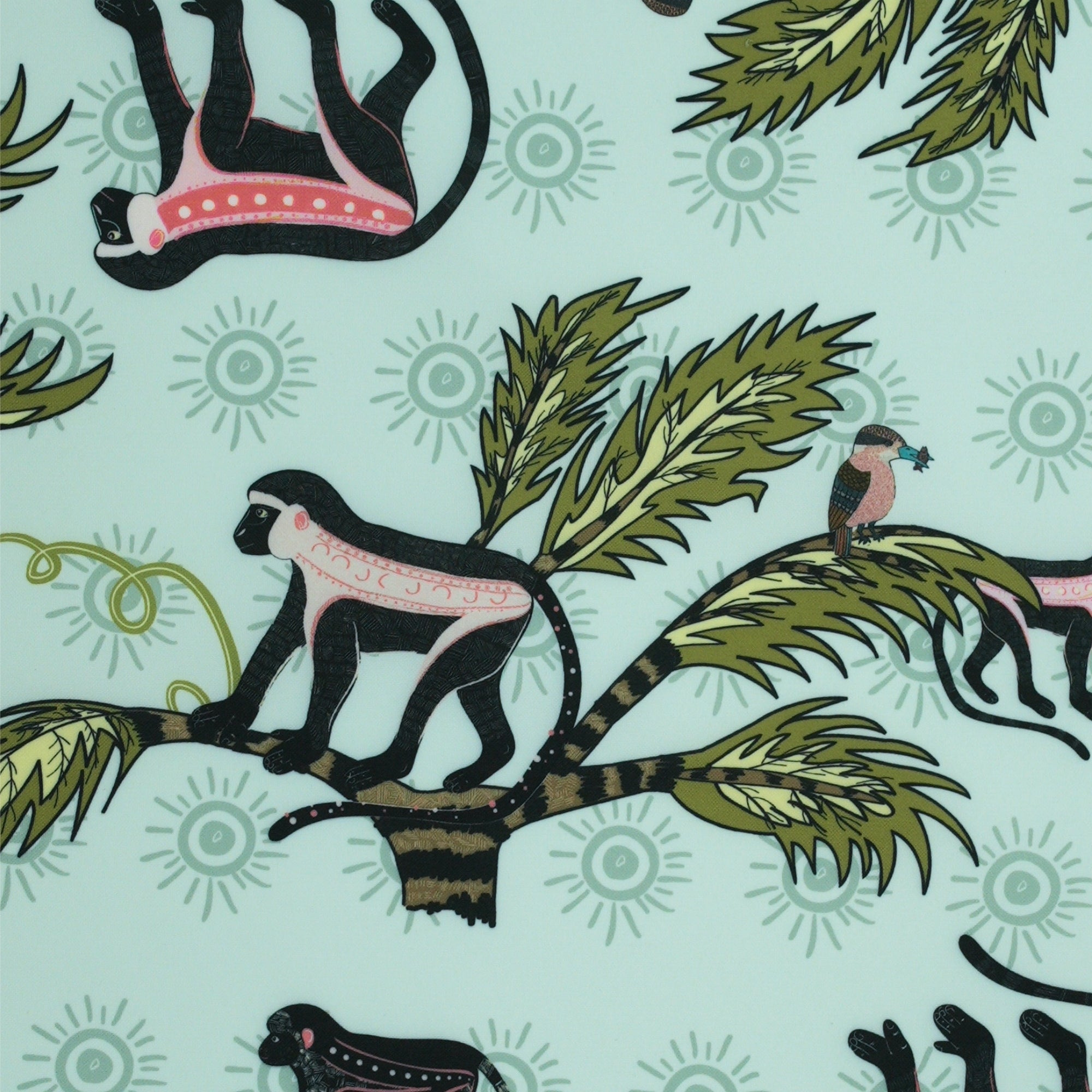 Monkey Palm Outdoor Fabric - Oasis