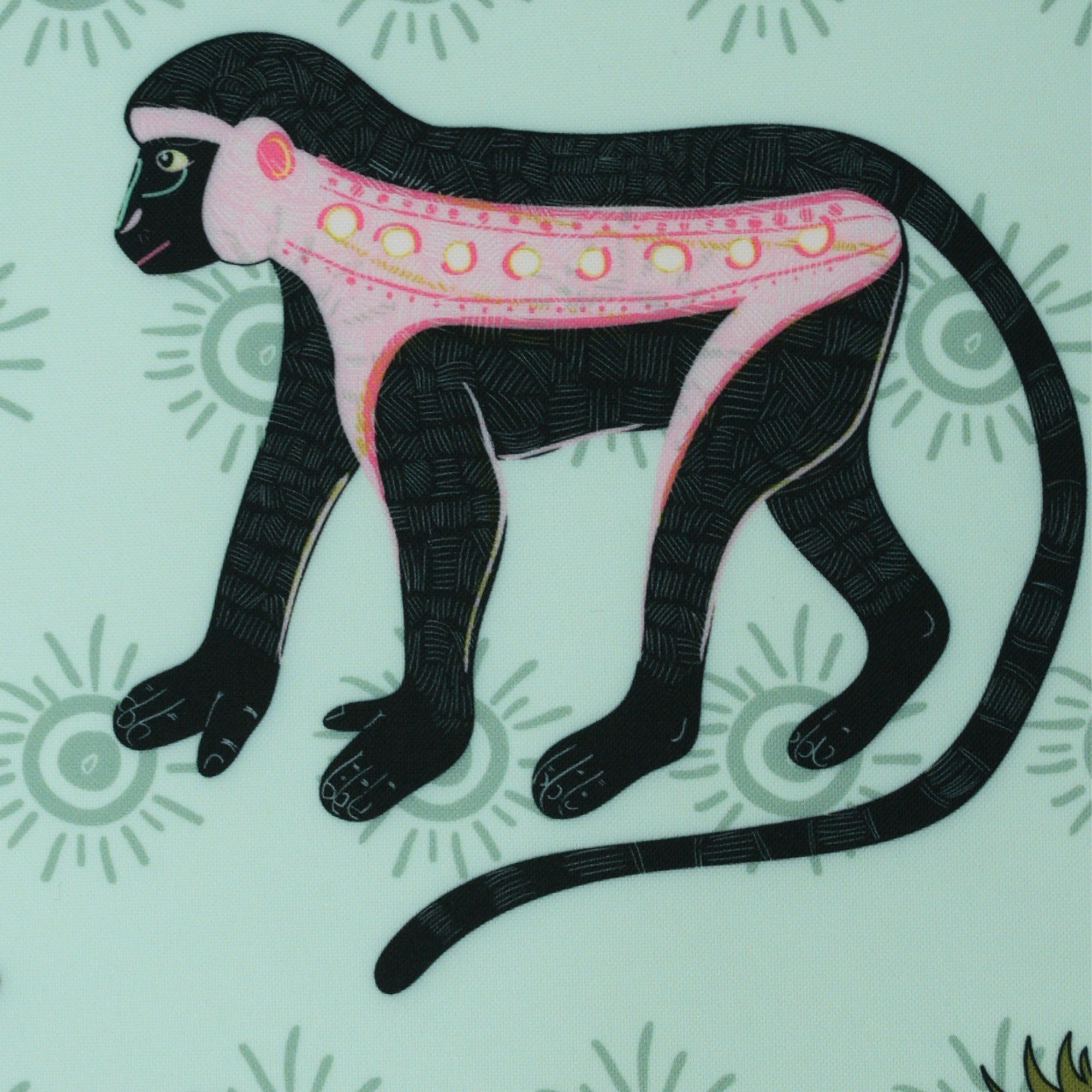 Monkey Palm Outdoor Fabric - Oasis