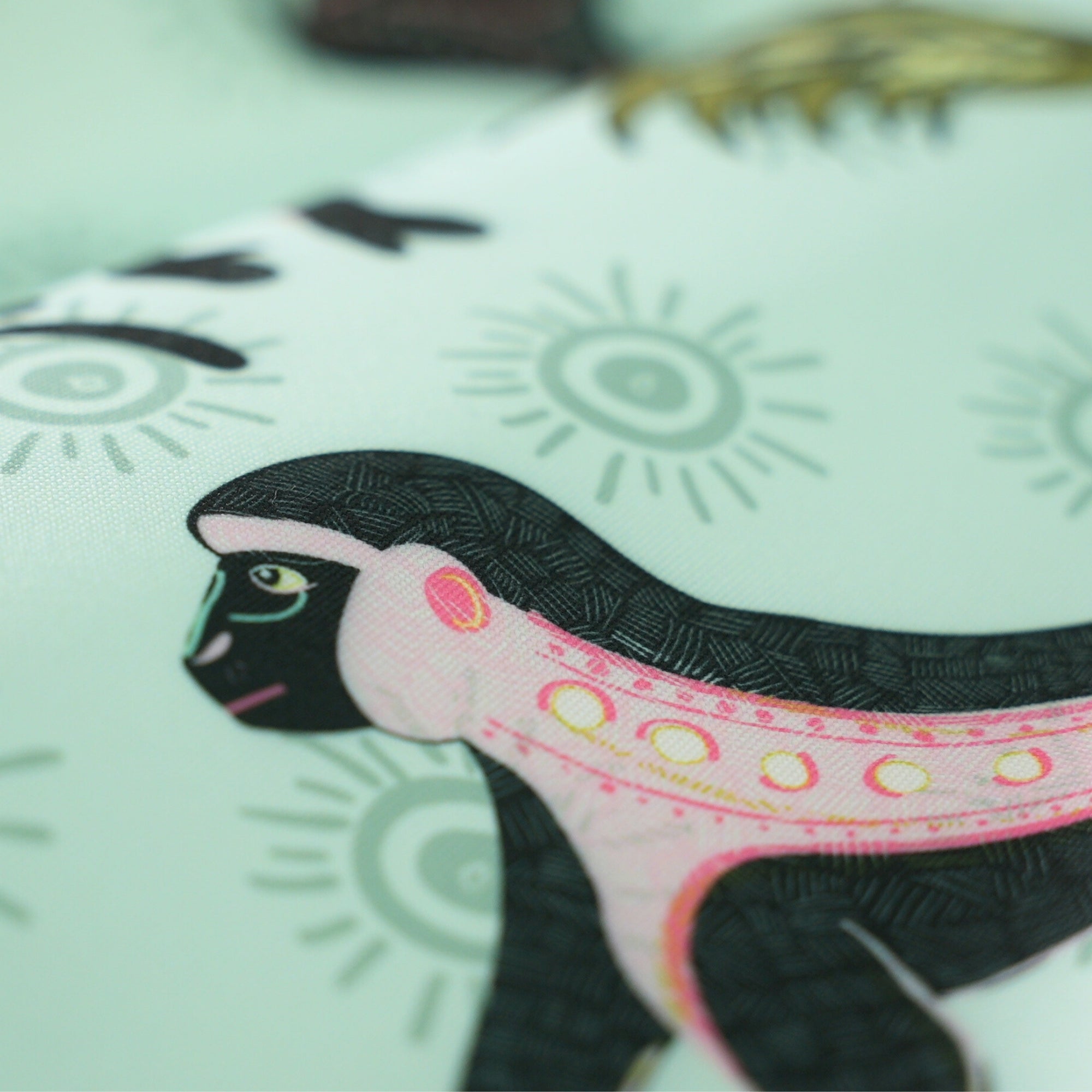 Monkey Palm Outdoor Fabric - Oasis