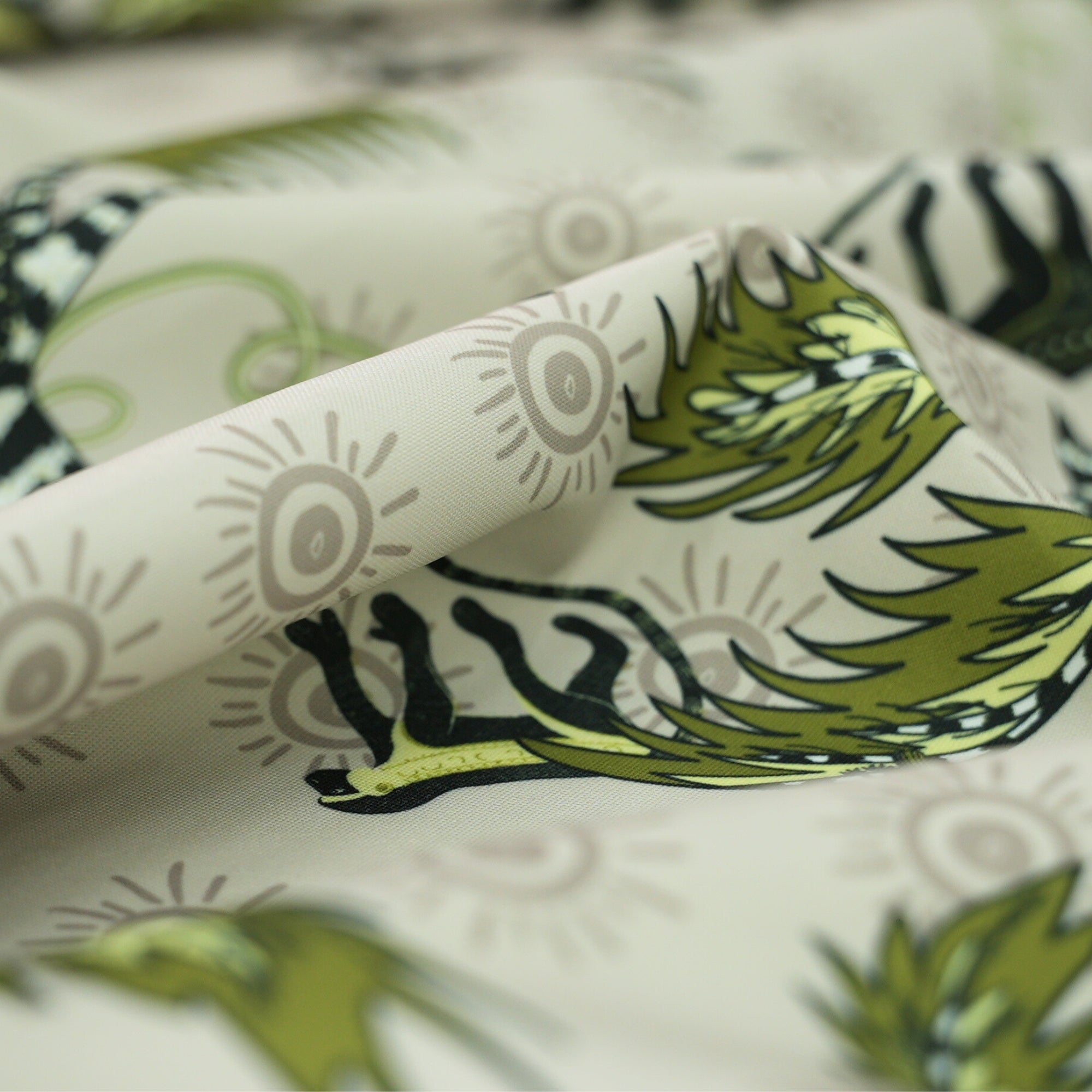 Monkey Palm Outdoor Fabric - Savannah