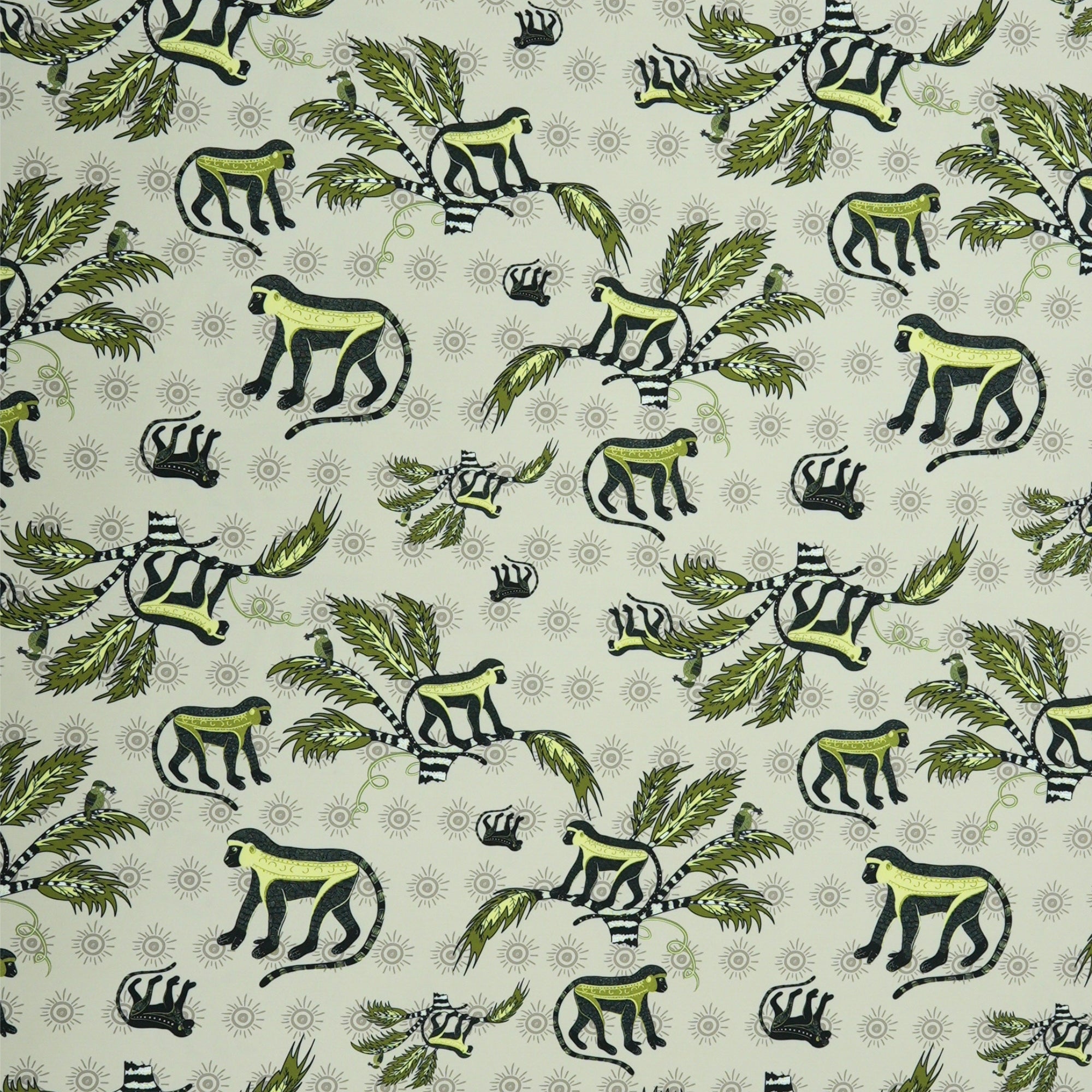 Monkey Palm Outdoor Fabric - Savannah