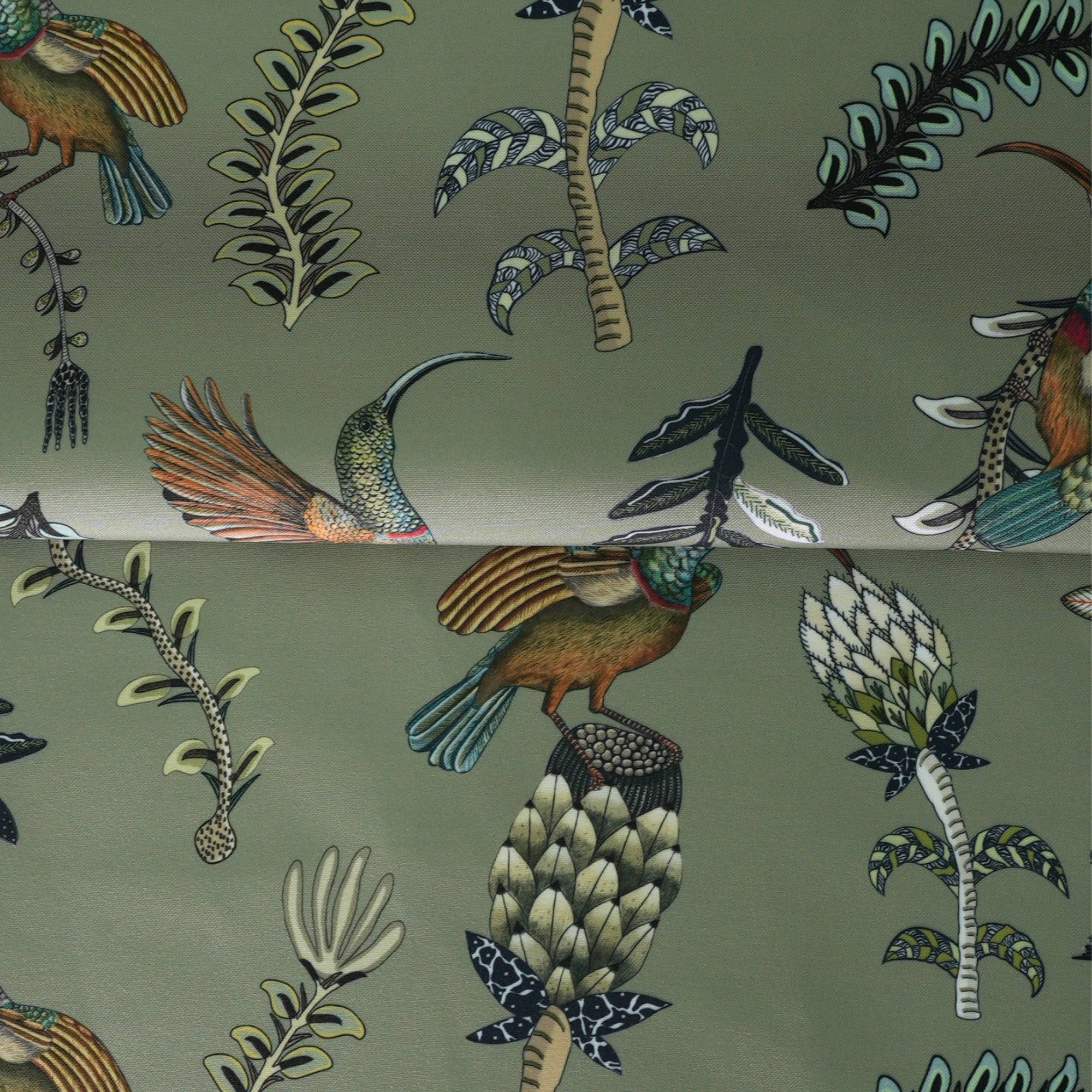 Protea Garden Outdoor Fabric - Delta