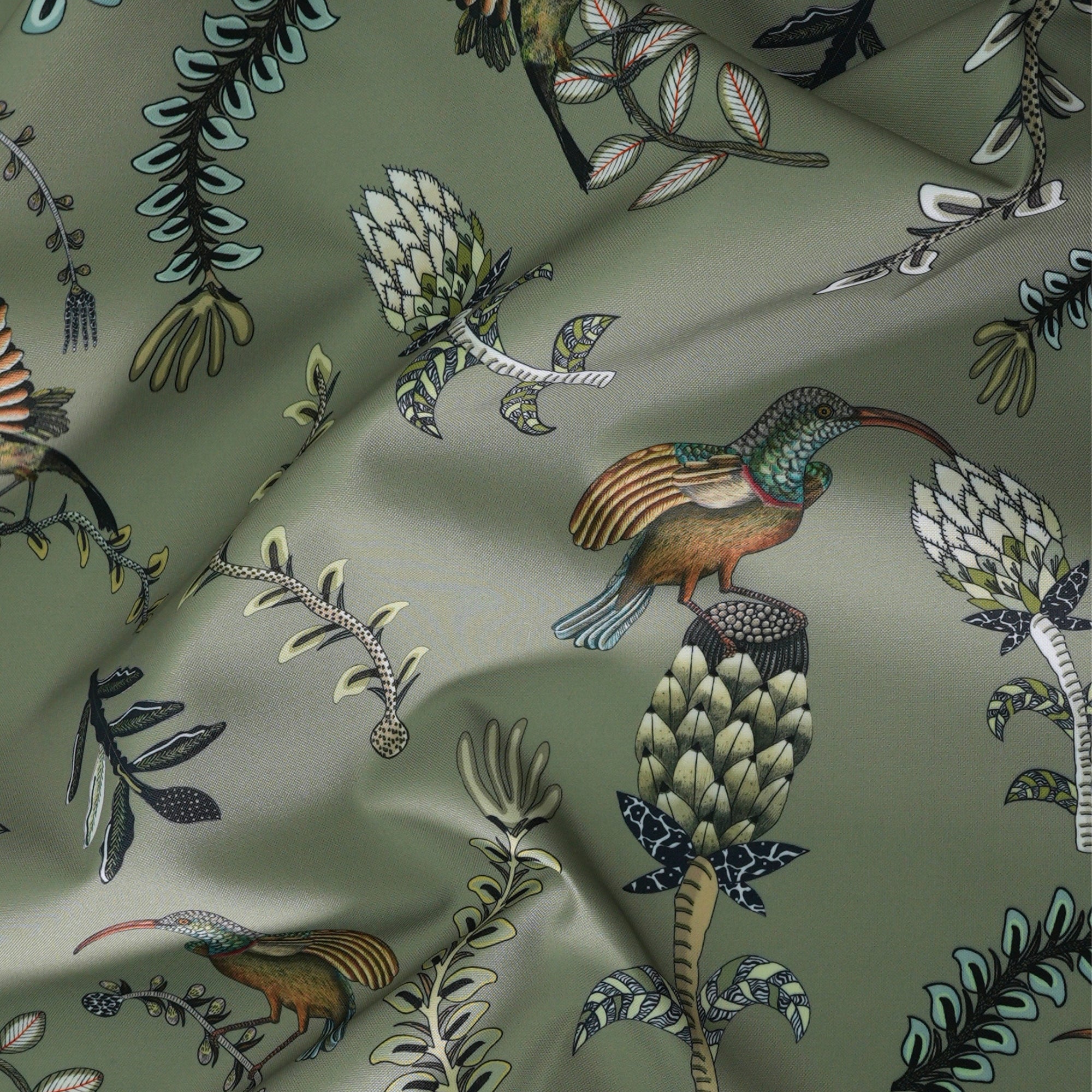 Protea Garden Outdoor Fabric - Delta