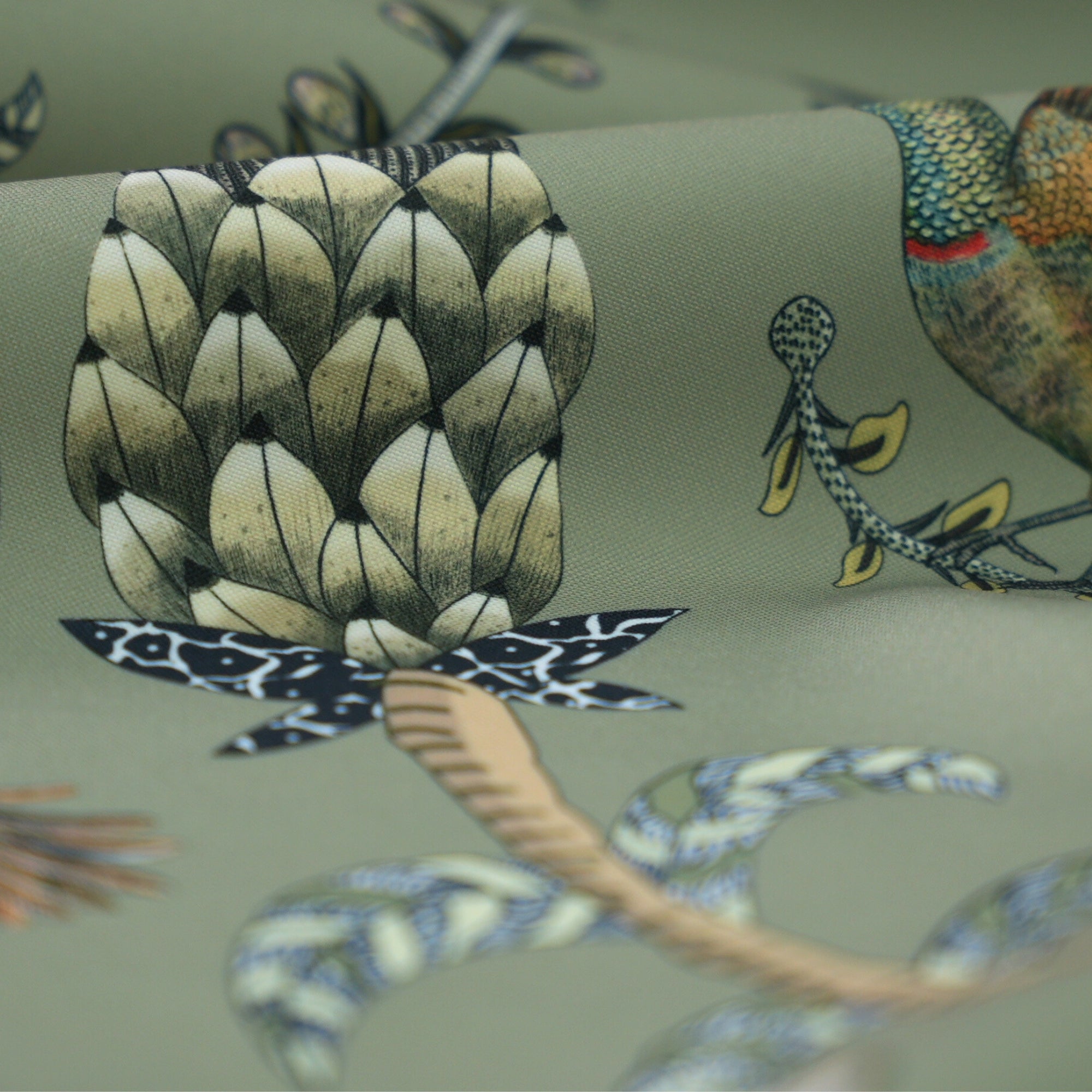 Protea Garden Outdoor Fabric - Delta