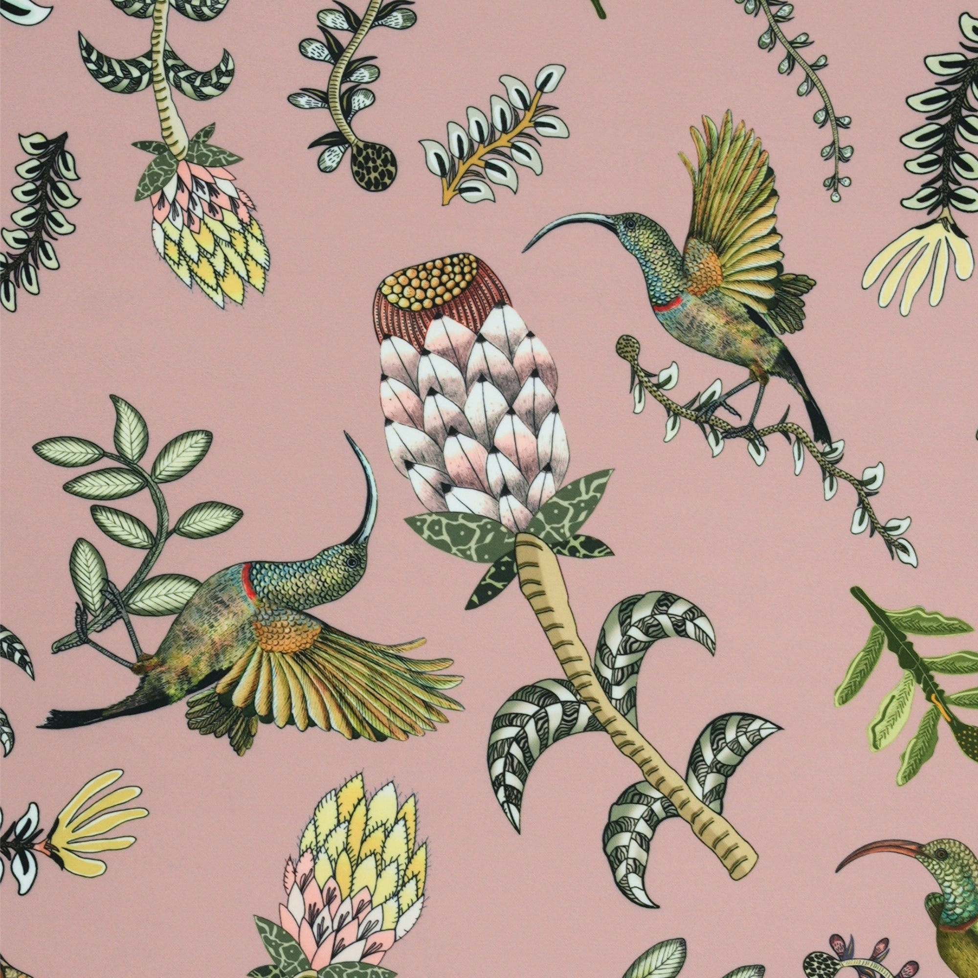 Protea Garden Outdoor Fabric - Magnolia