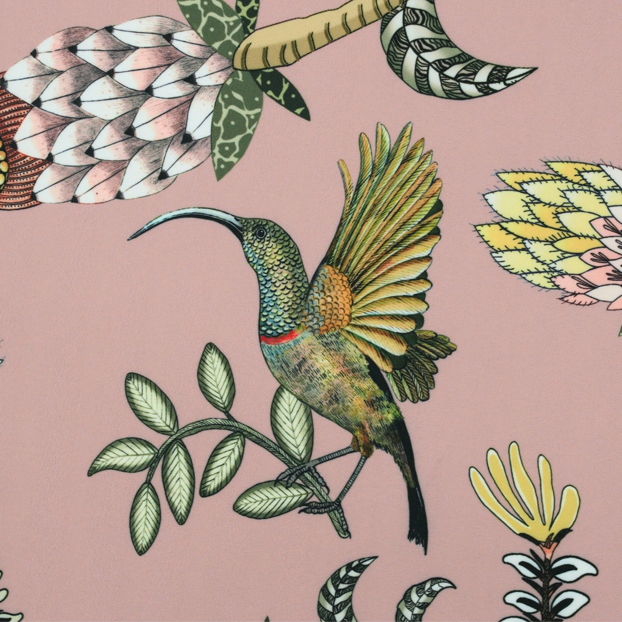 Protea Garden Outdoor Fabric - Magnolia