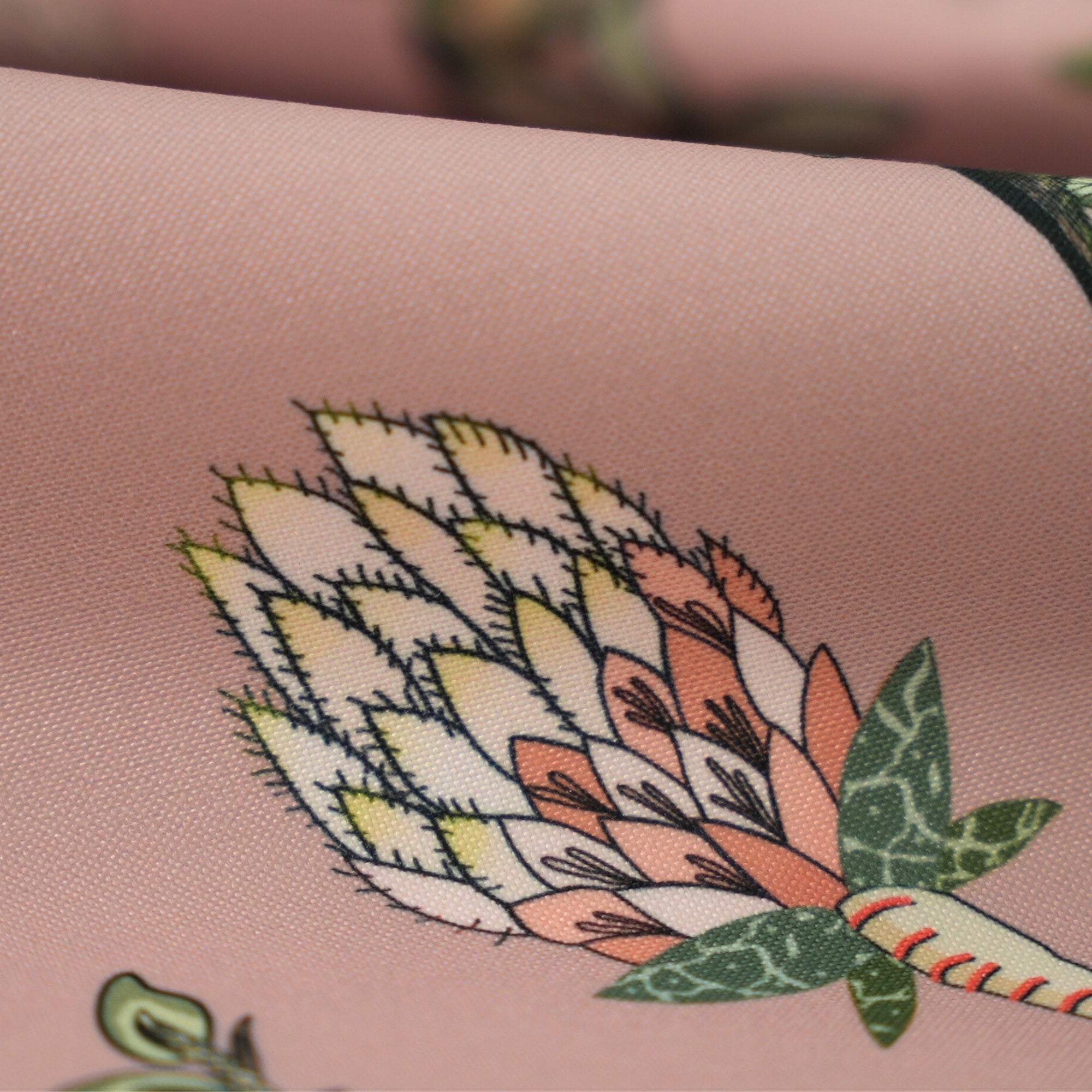 Protea Garden Outdoor Fabric - Magnolia