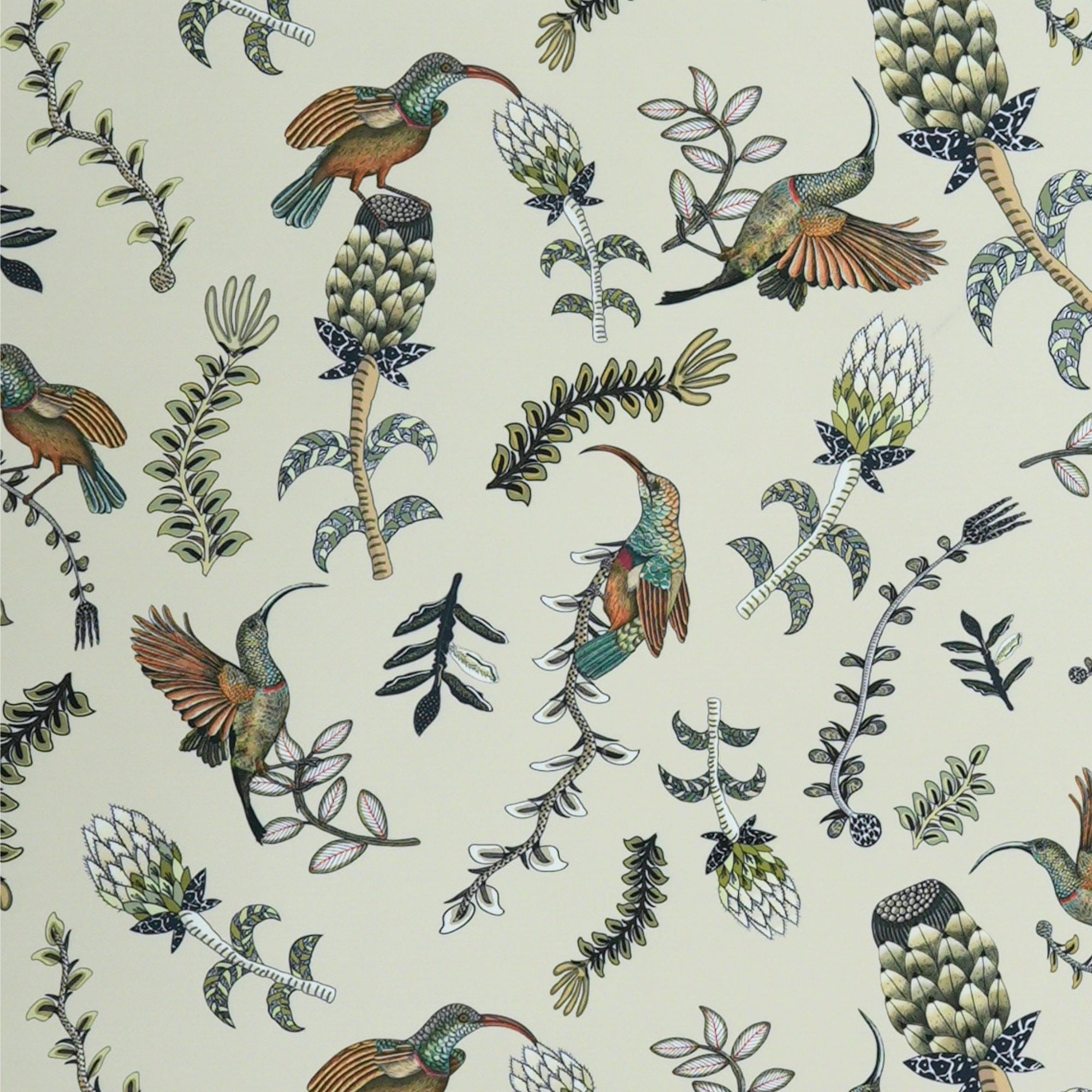 Protea Garden Outdoor Fabric - Stone