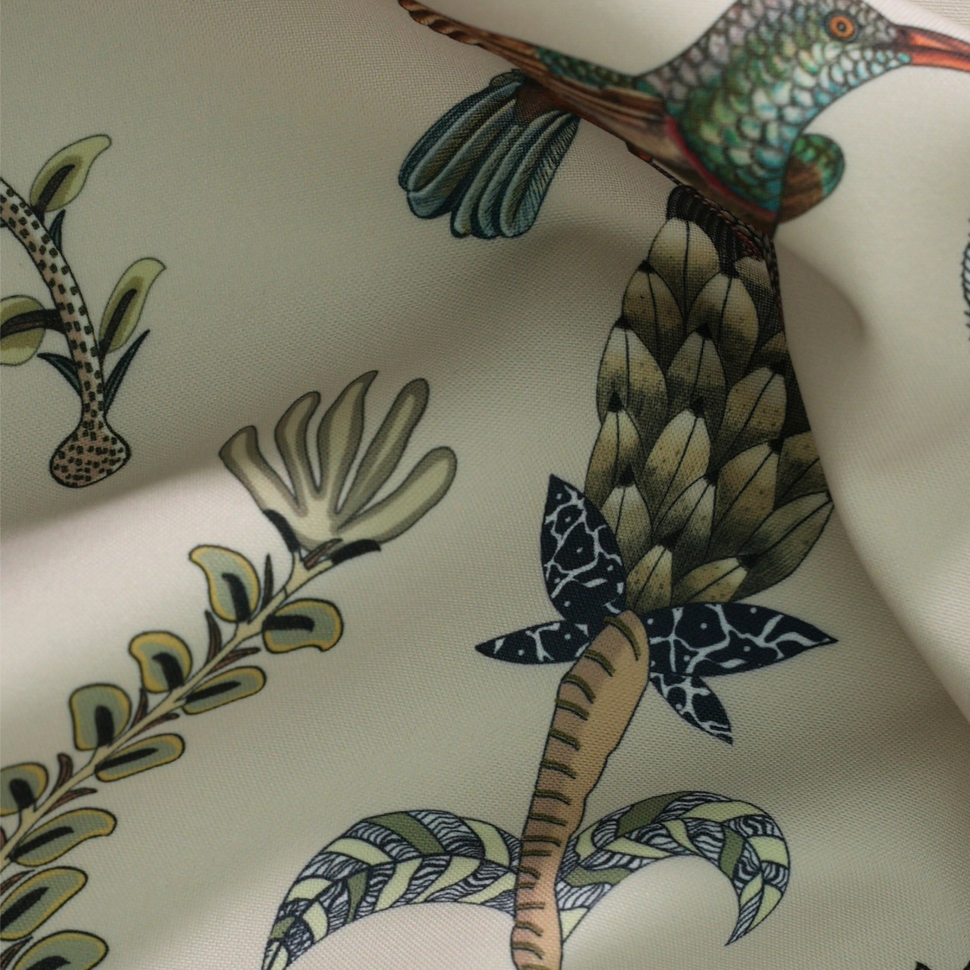 Protea Garden Outdoor Fabric - Stone