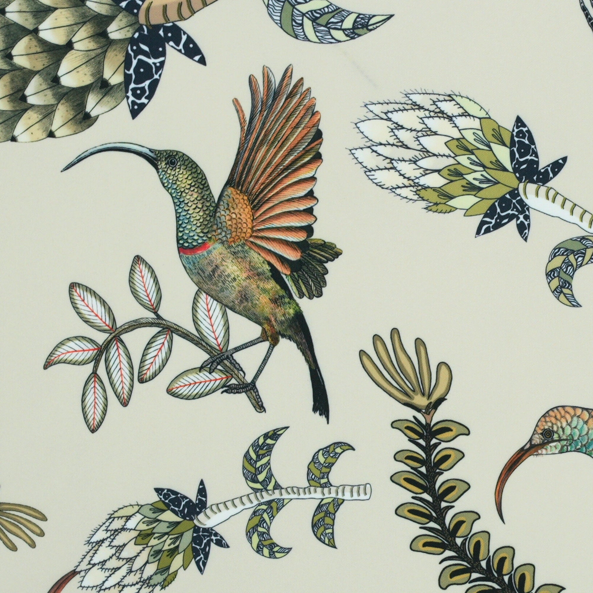 Protea Garden Outdoor Fabric - Stone