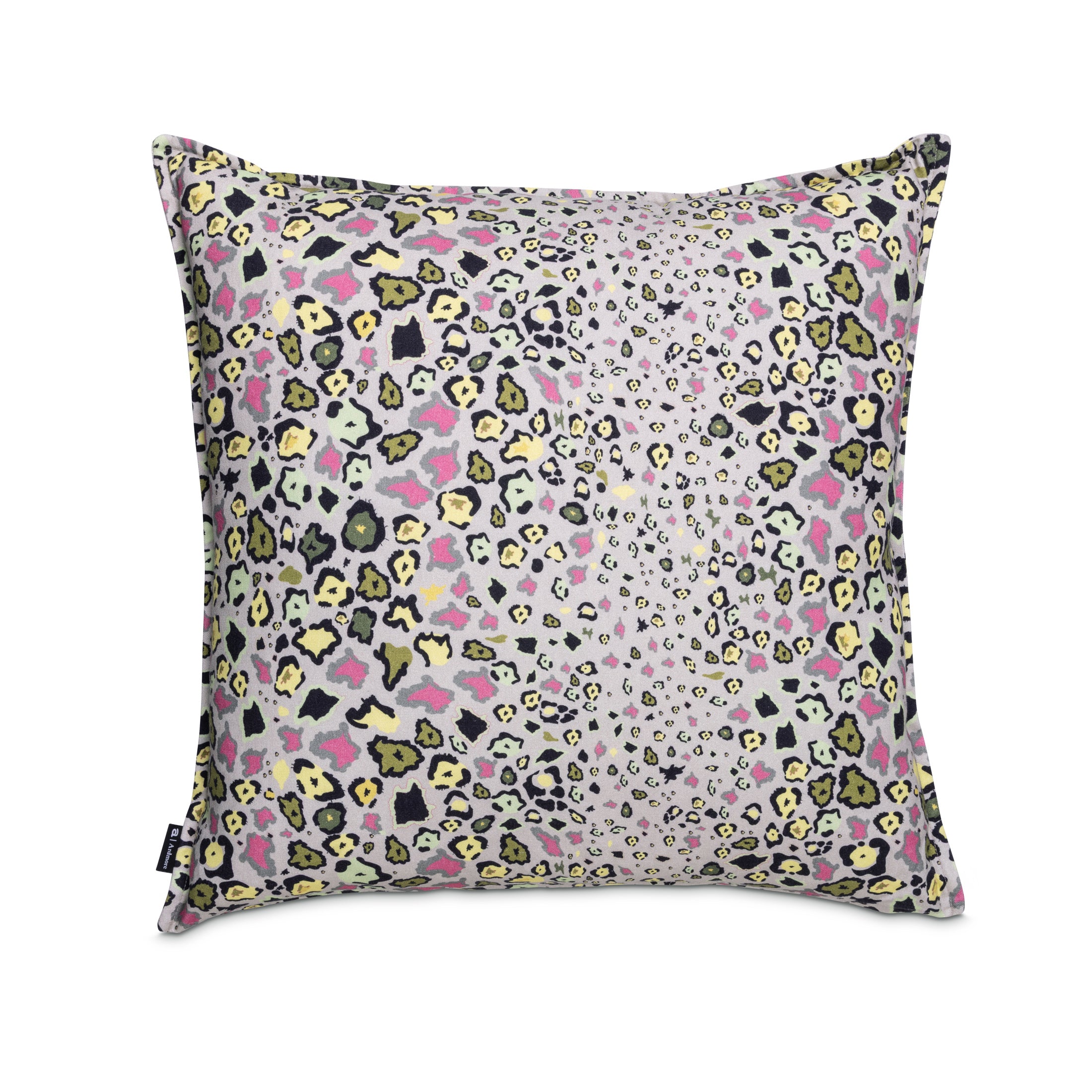 Leopard Lights Linen Pillow - Savannah