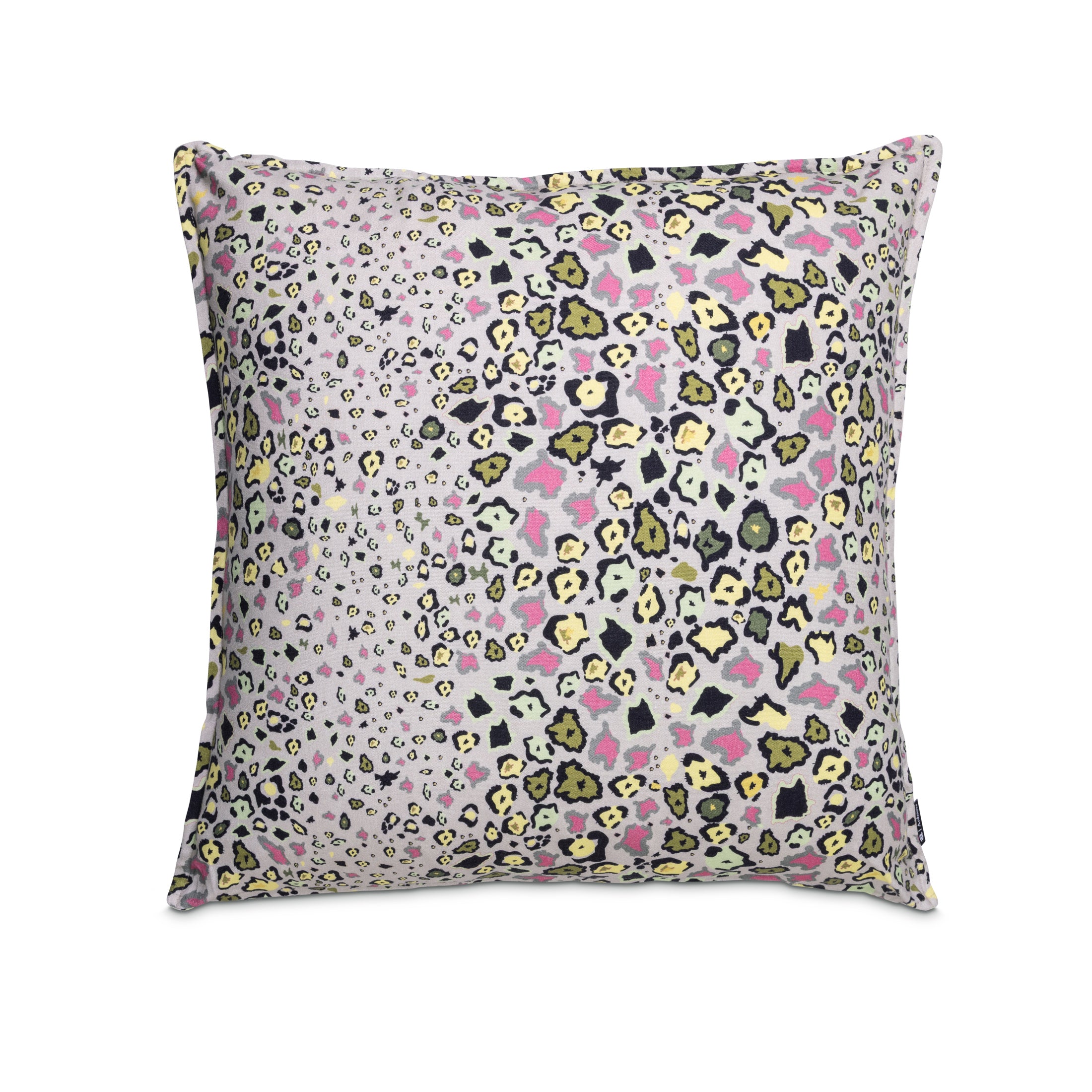 Leopard Lights Linen Pillow - Savannah