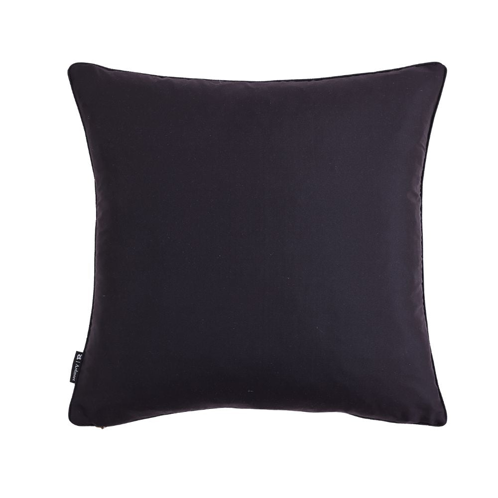 Monkey Tales Silk Pillow - Brass