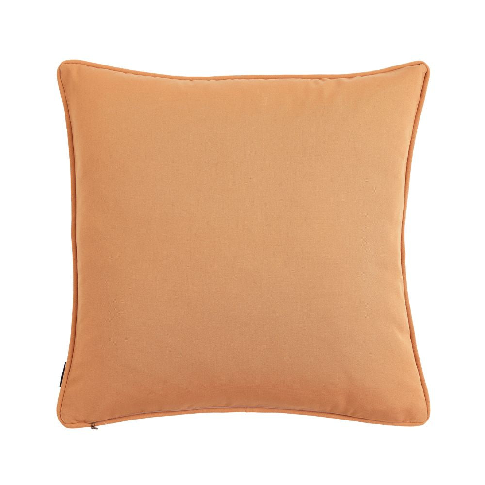 Monkey Tales Cotton Pillow - Brass