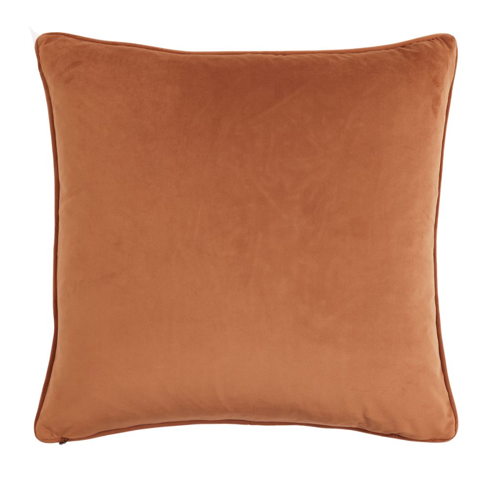 Monkey Tales Velvet Pillow - Pearl