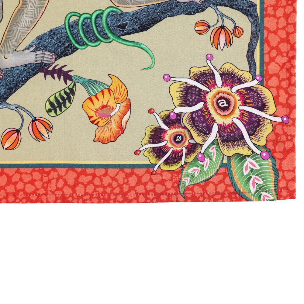 Meandering Monkey Tales Napkins (Pair) - Delta