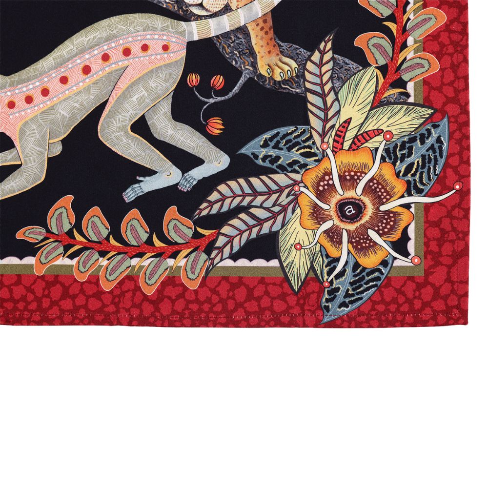 Monkey Tales Napkins (Pair) - Night