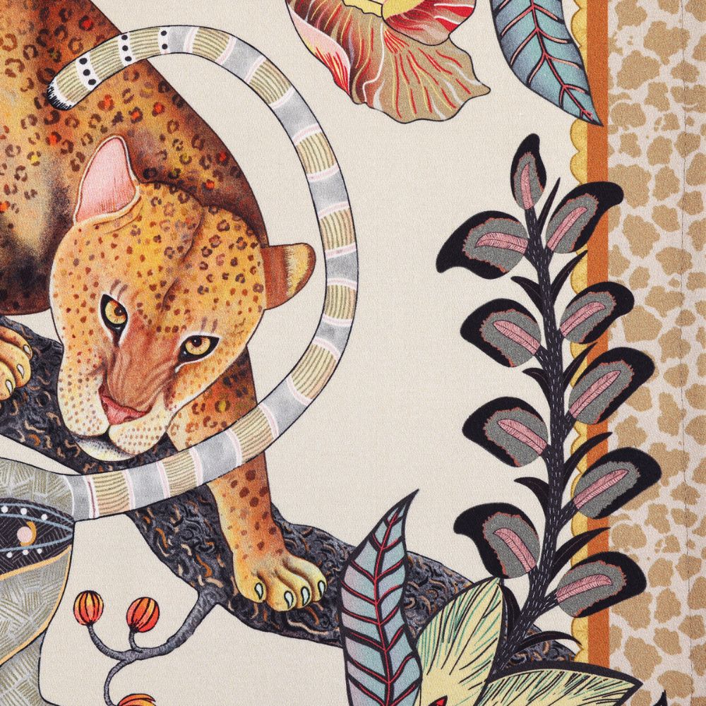 Monkey Tales Napkins (Pair) - Stone