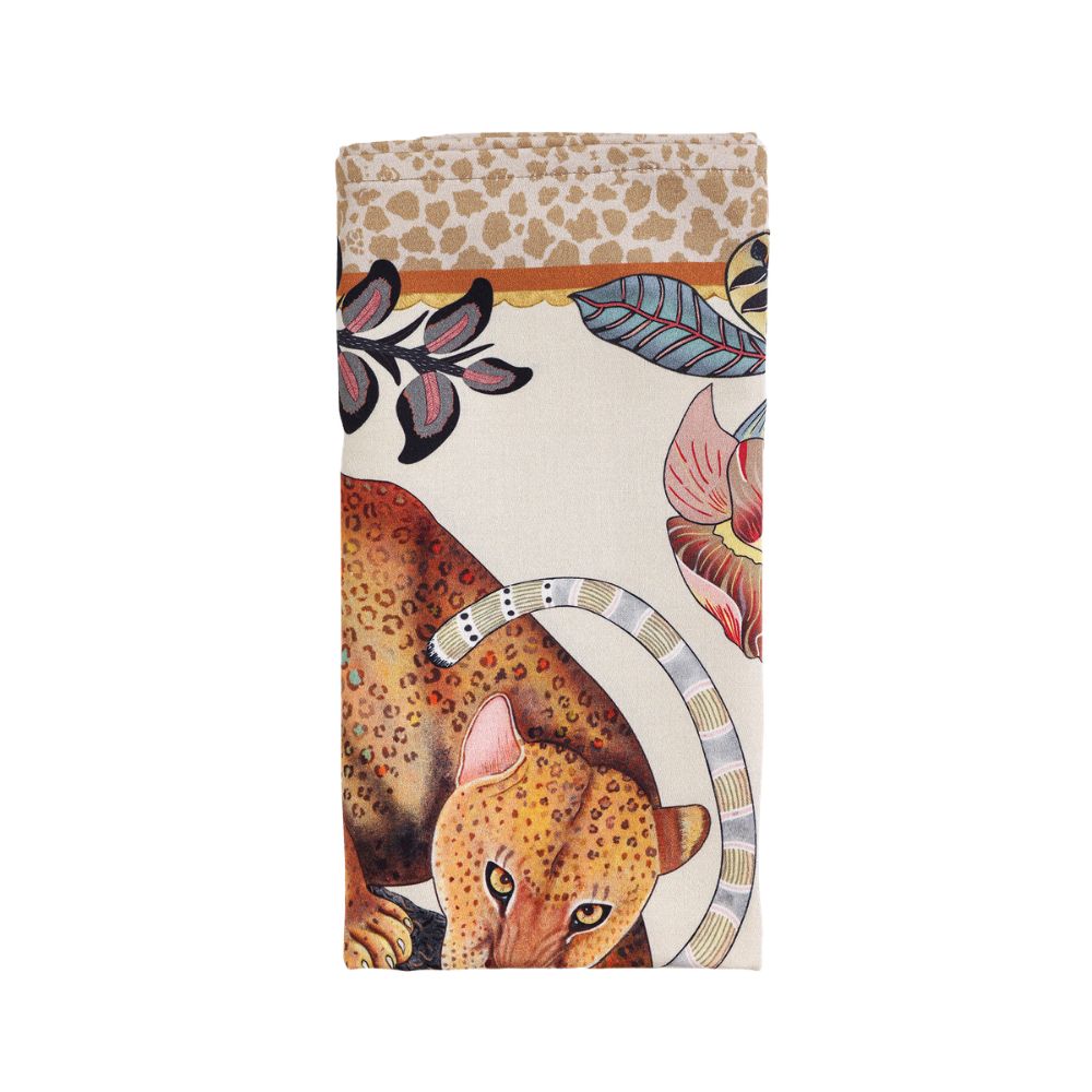 Monkey Tales Napkins (Pair) - Stone