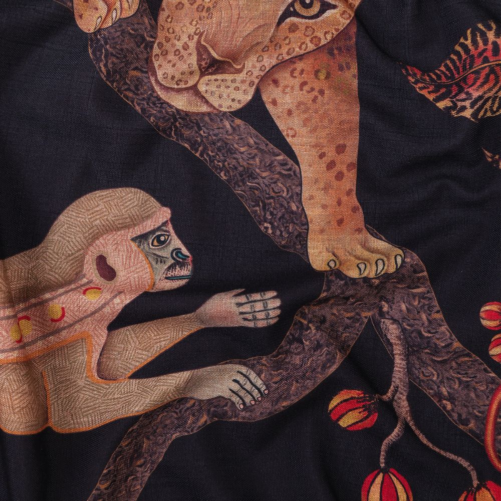 Monkey Tales Linaza Tablecloth - Night