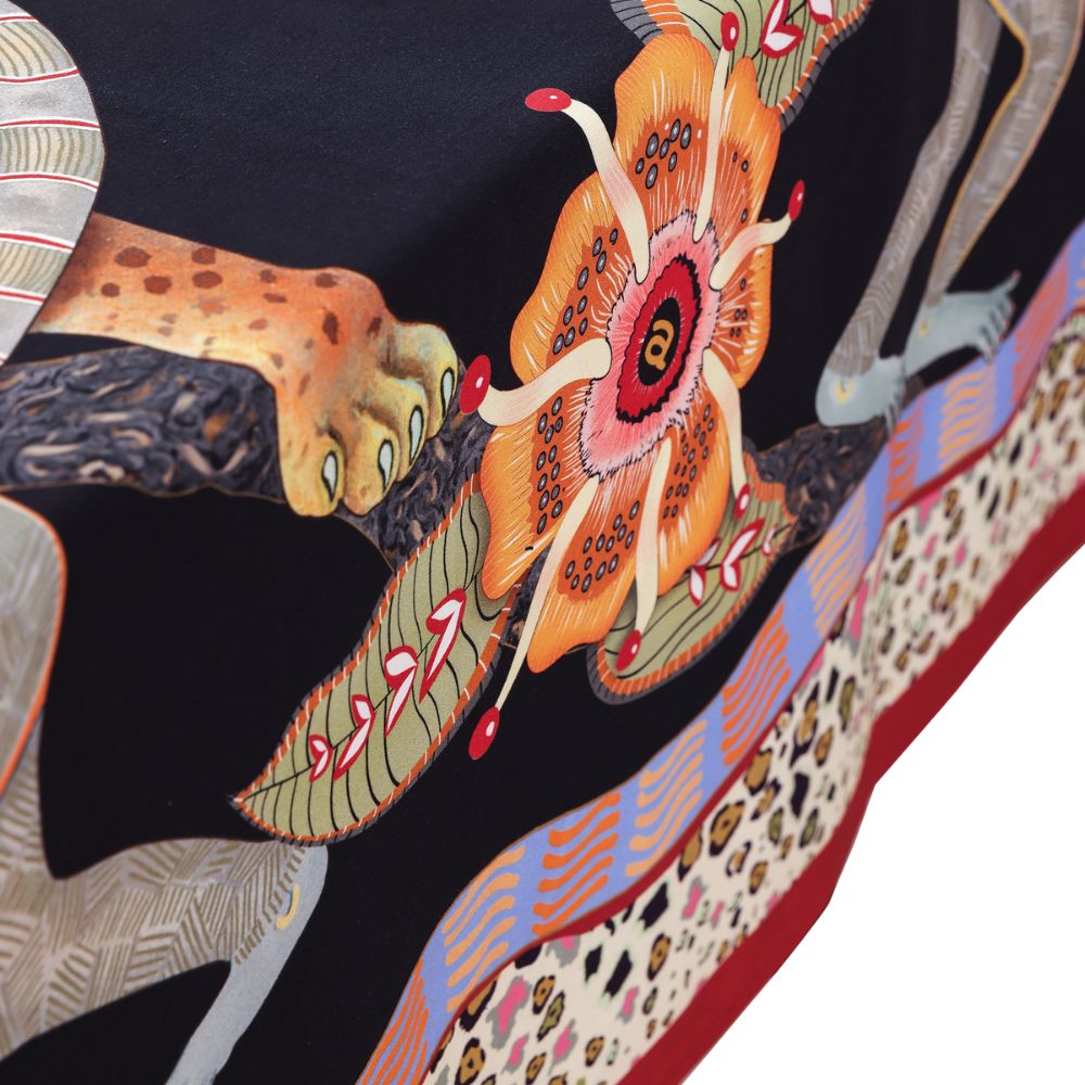 Monkey Tales Cotton Tablecloth - Night
