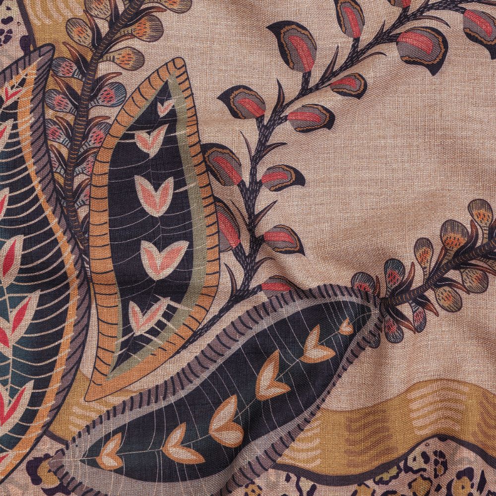 Monkey Tales Linaza Tablecloth - Stone
