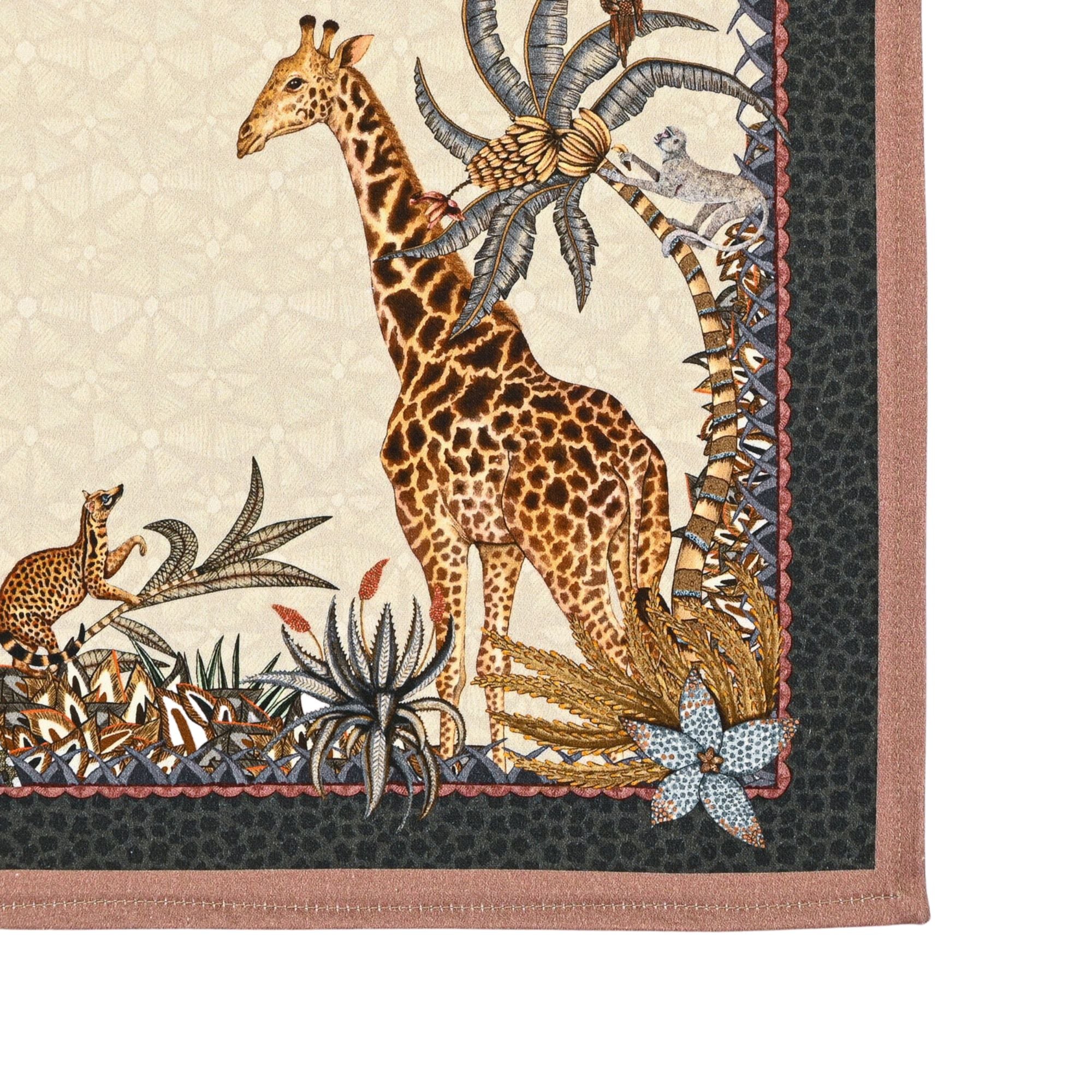 Ferragamo colorful discount giraffes rug