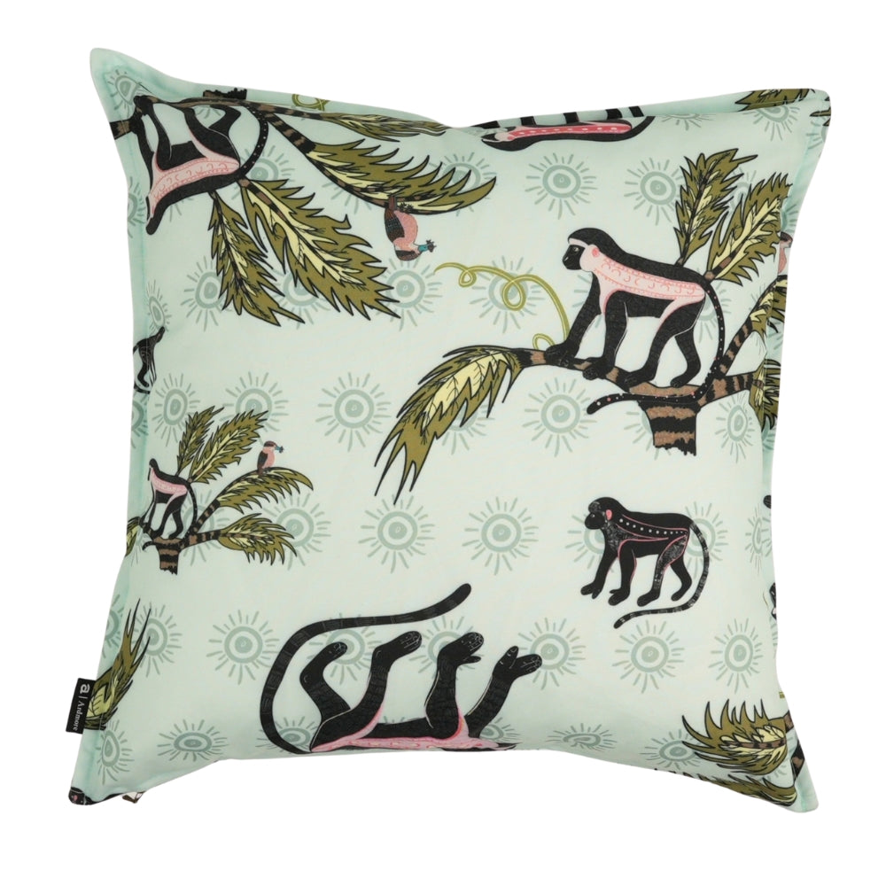 Monkey Palm Outdoor Pillow - Oasis