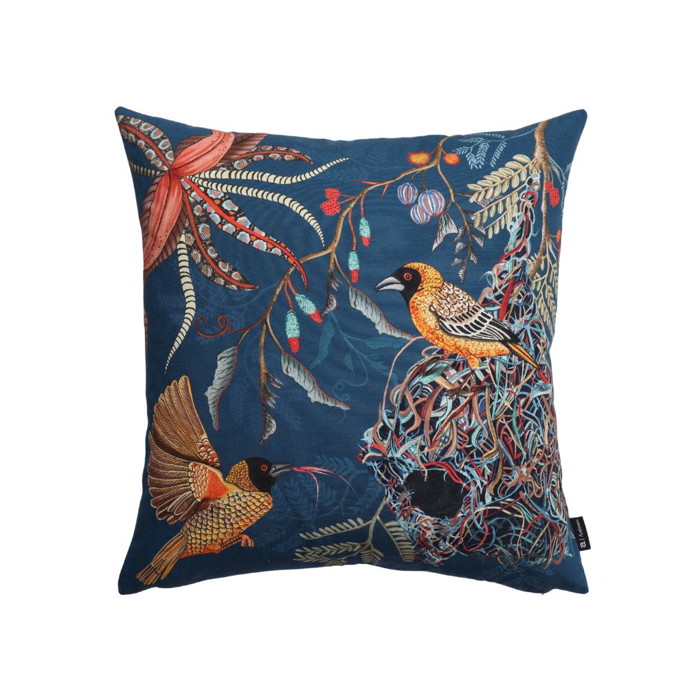 Thanda Nest Pillow - Cotton - Midnight