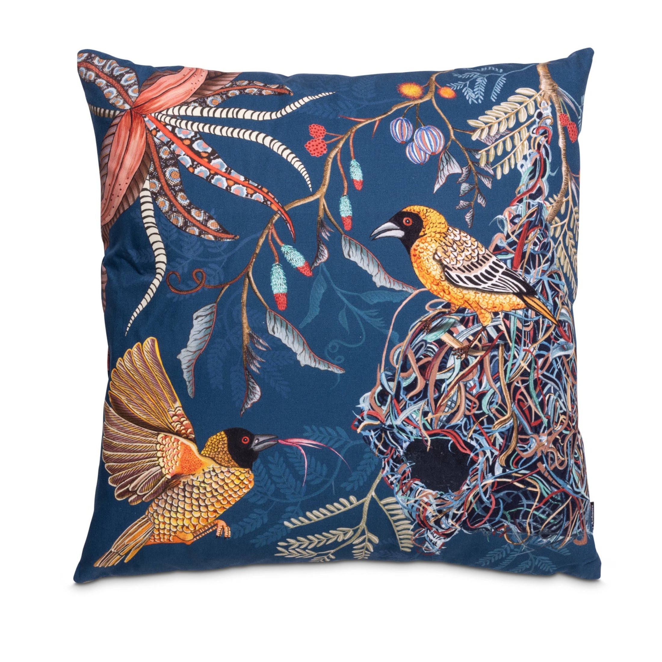 Thanda Nest Pillow - Cotton - Midnight