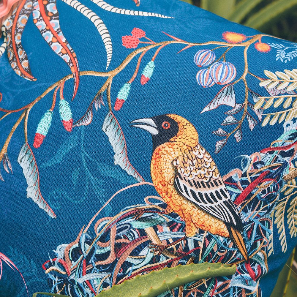 Thanda Nest Pillow - Silk - Midnight