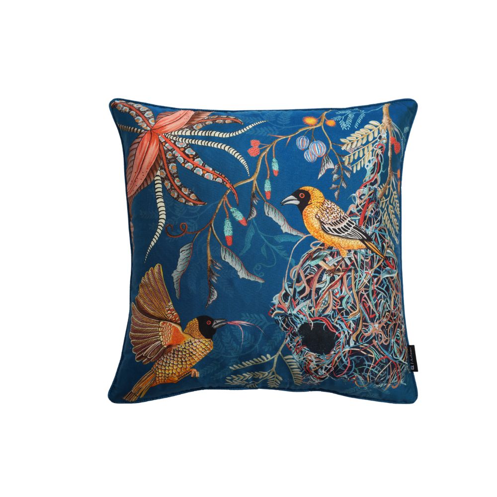 Thanda Nest Pillow - Silk - Midnight