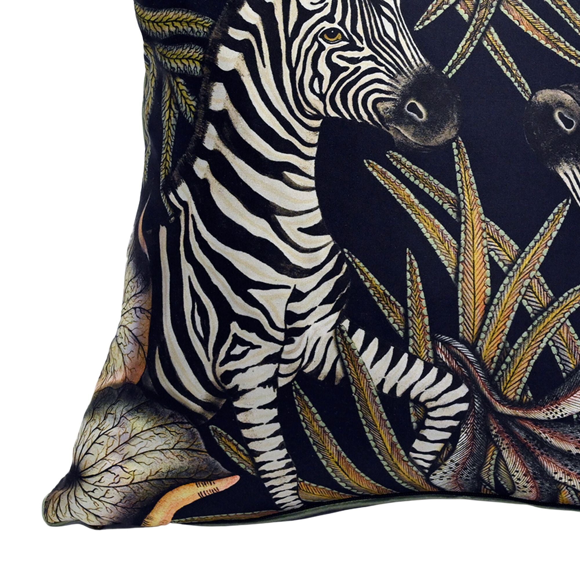 Thanda Stripe Pillow - Cotton - Night