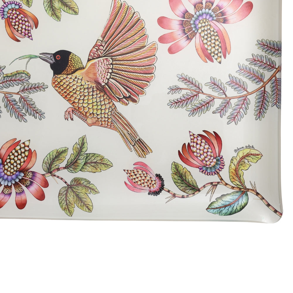 Weaver Garden Acrylic Tray - Stone