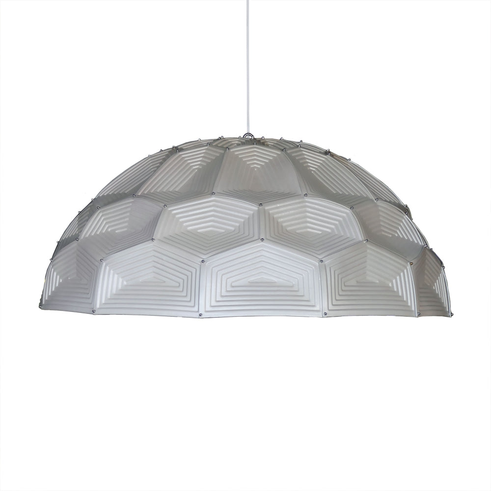 Turtle Dome Light - Embossed Pearl Leather