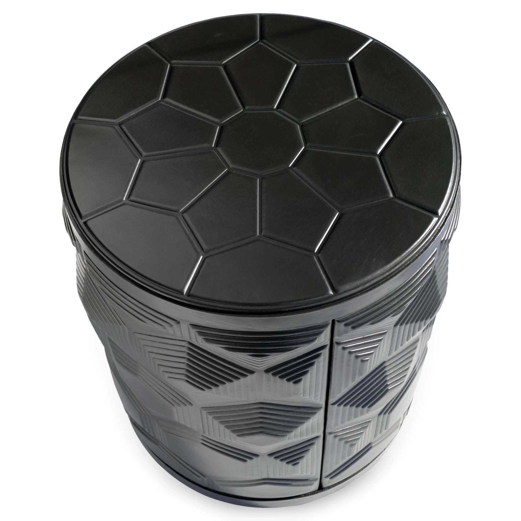 Turtle Table - Embossed Leather