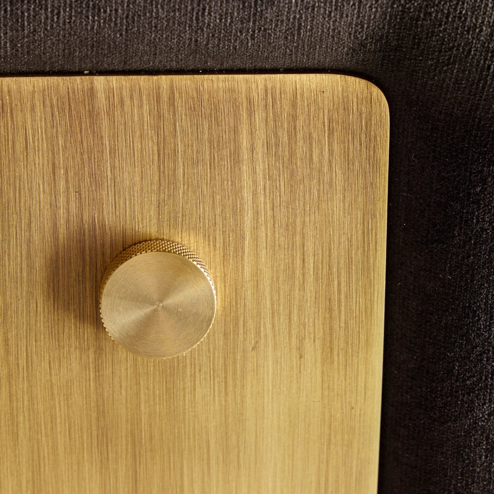 Ostrich Fluff Lounge Chair - Black