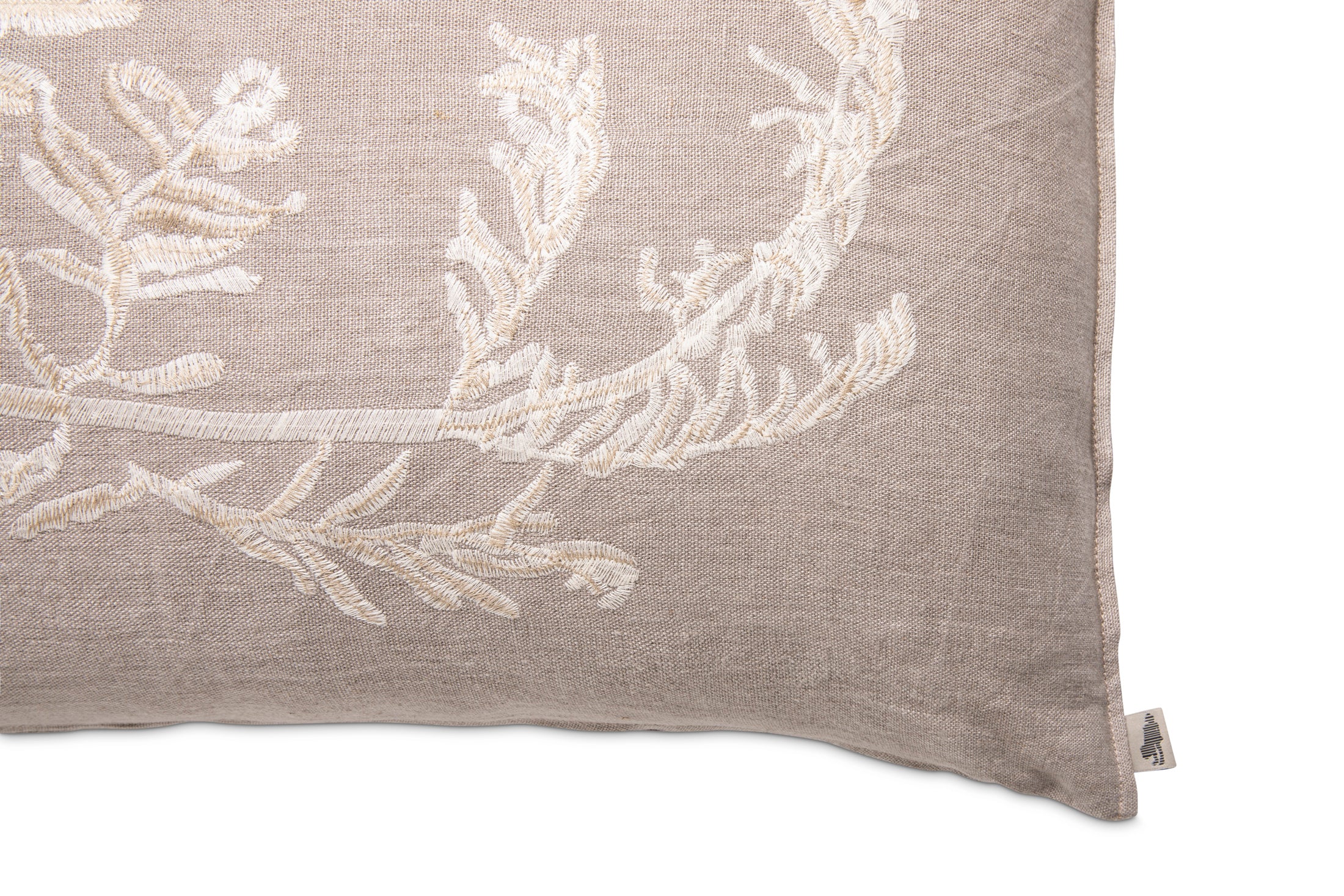 Fern 1 Embroidered Pillow